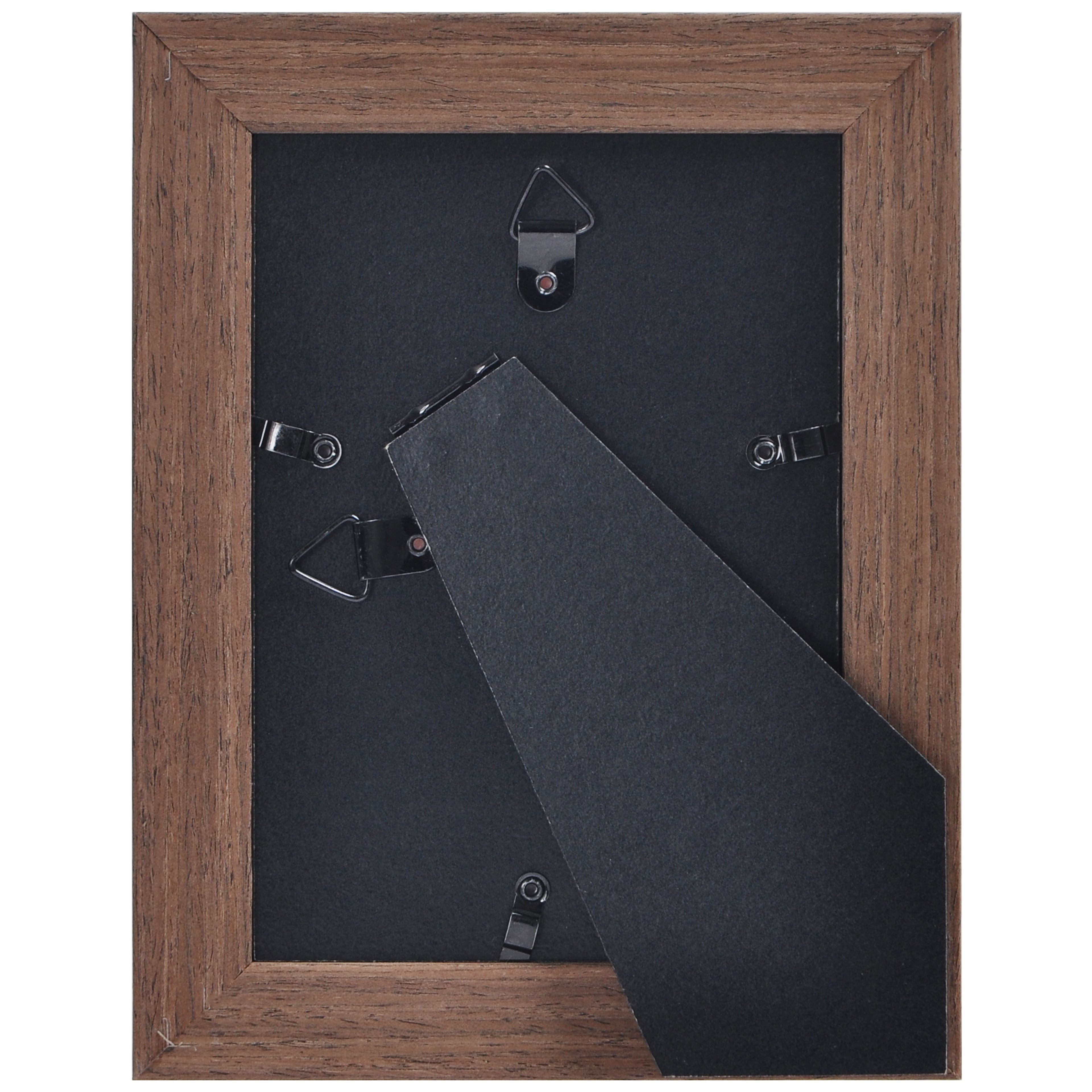 6 Pack: Gallery&#x2122; Medium Brown Frame with Mat by Studio D&#xE9;cor&#xAE;