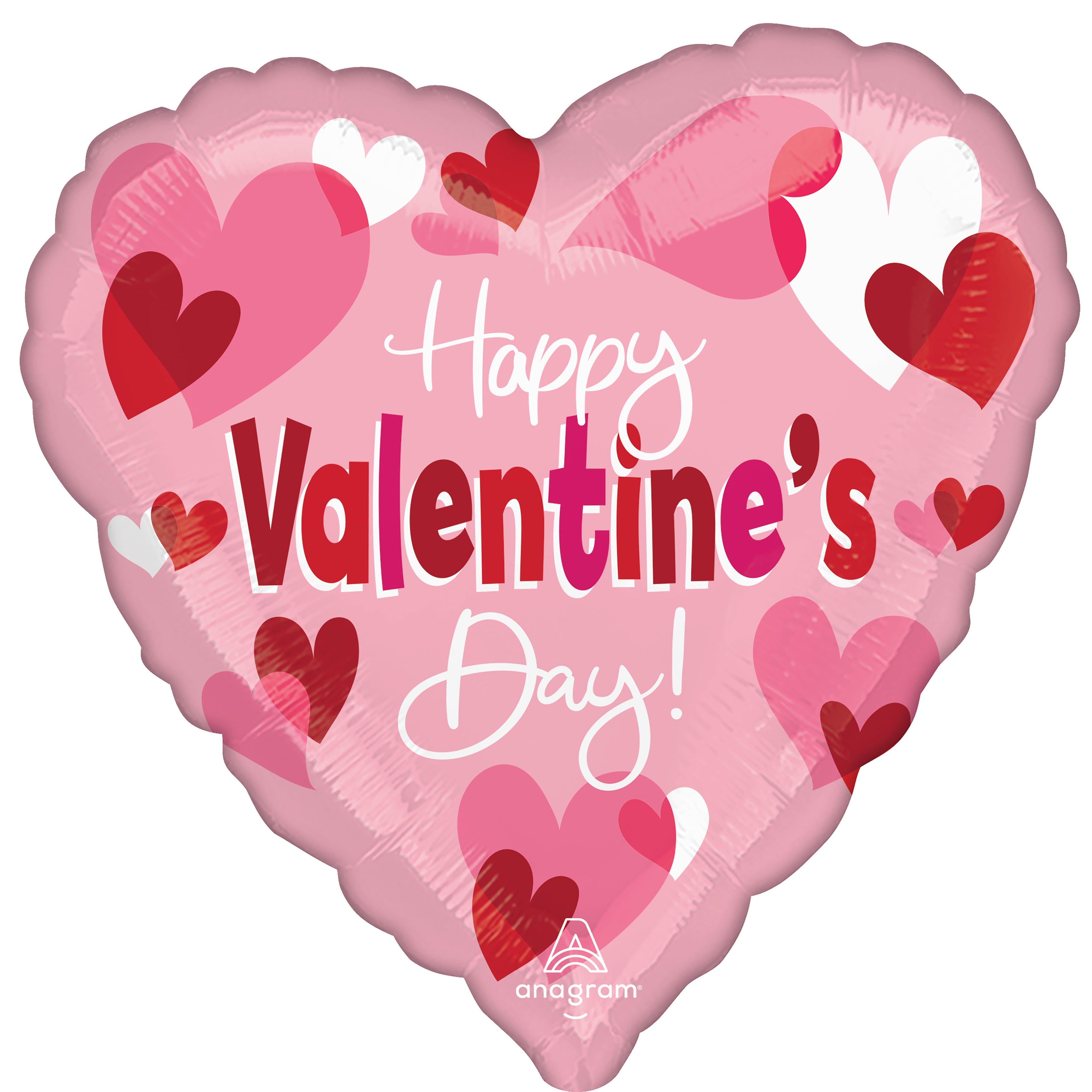 17&#x22; Playful Hearts Foil Balloon