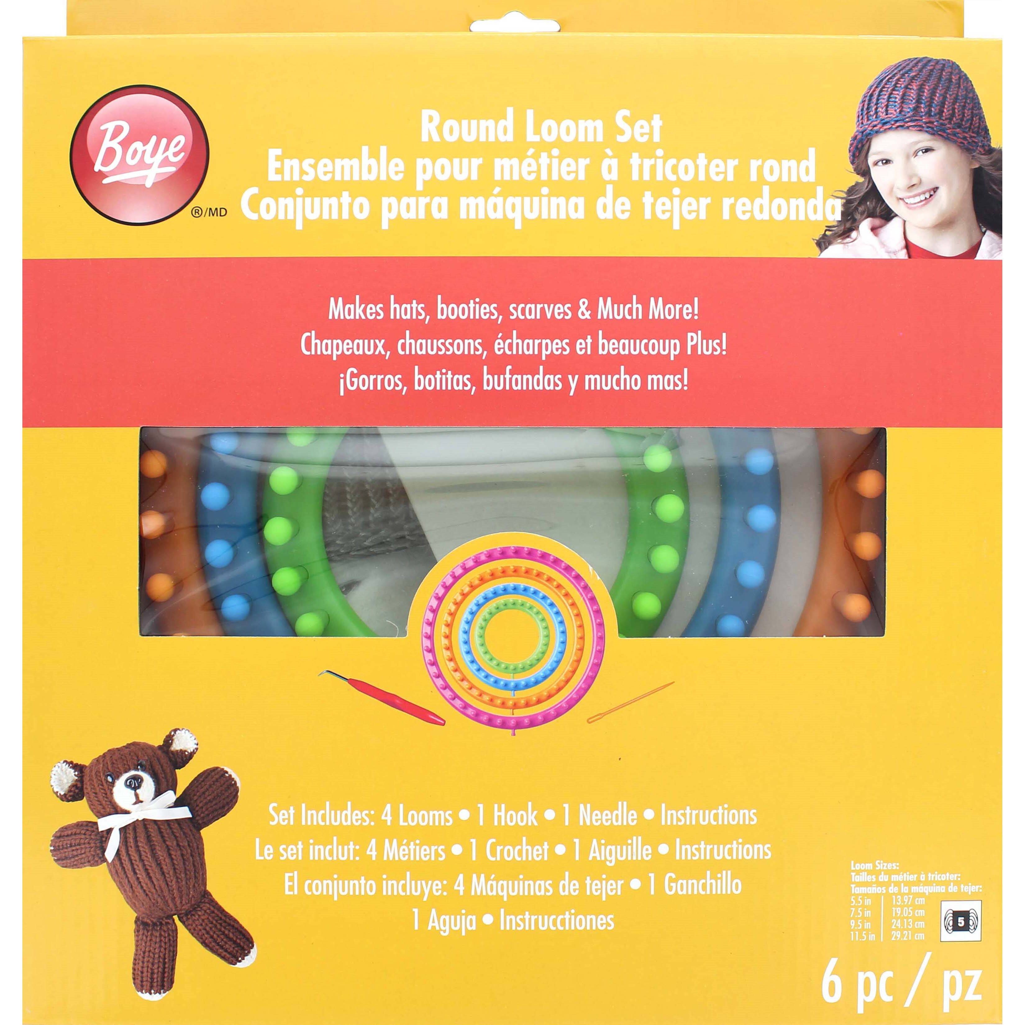 Boye® Round Loom Set Knitting Looms Michaels