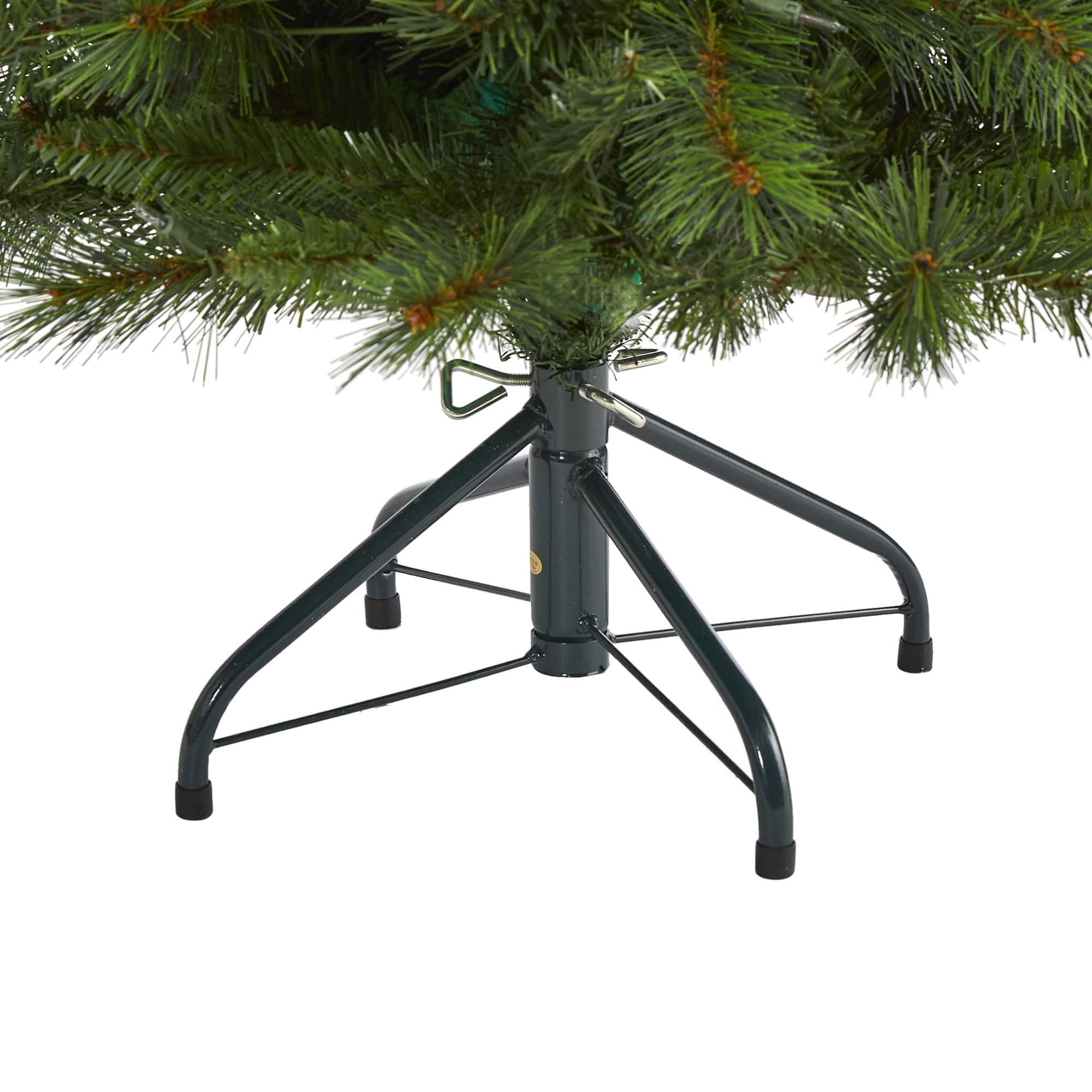 4ft. Pre-Lit West Virginia Mountain Pine Artificial Christmas Tree, Clear LED Lights