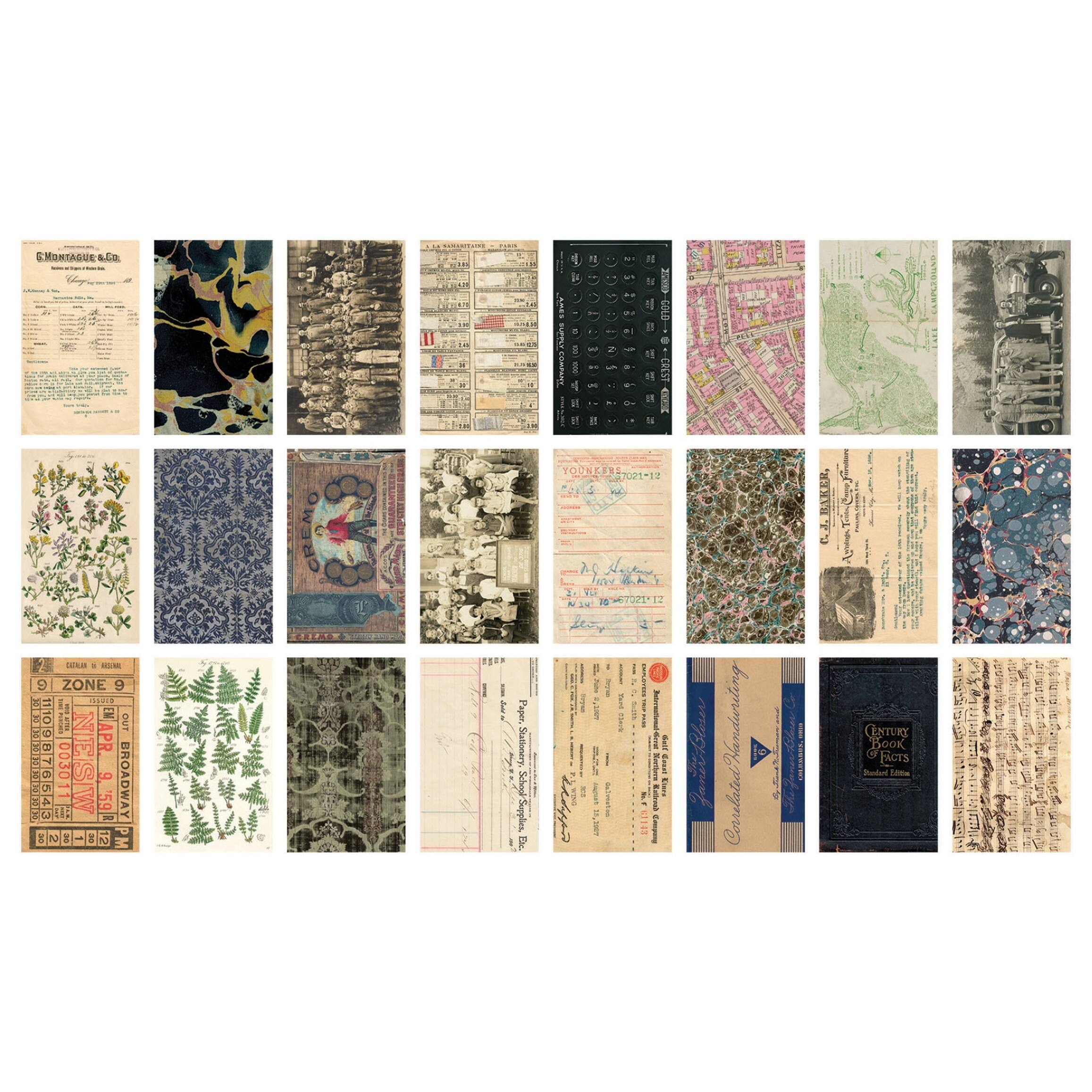 Tim Holtz® Idea-Ology® Backdrops Double-Sided Cardstock