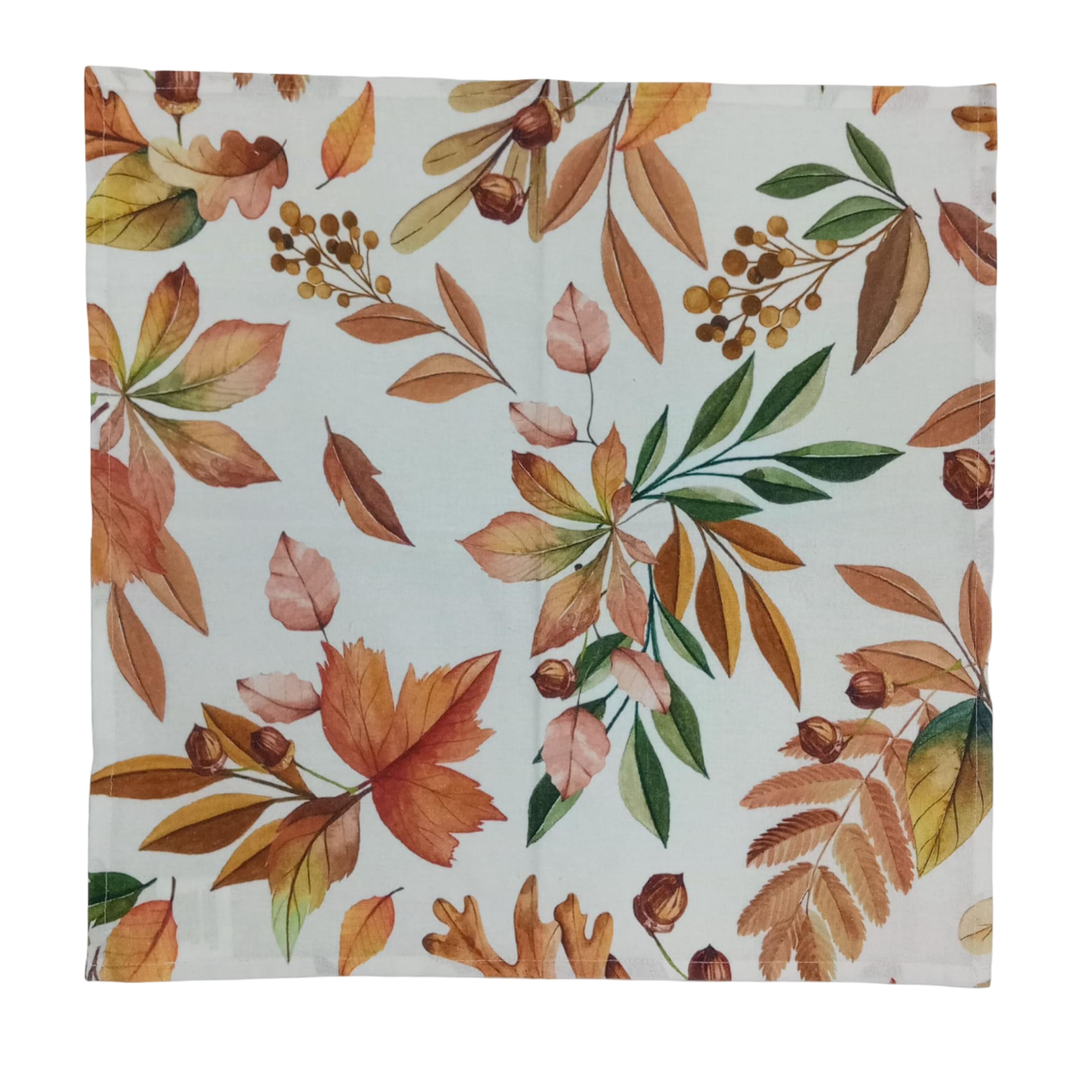18" x 18" Fall Leaves Cotton Table Napkin by Ashland®