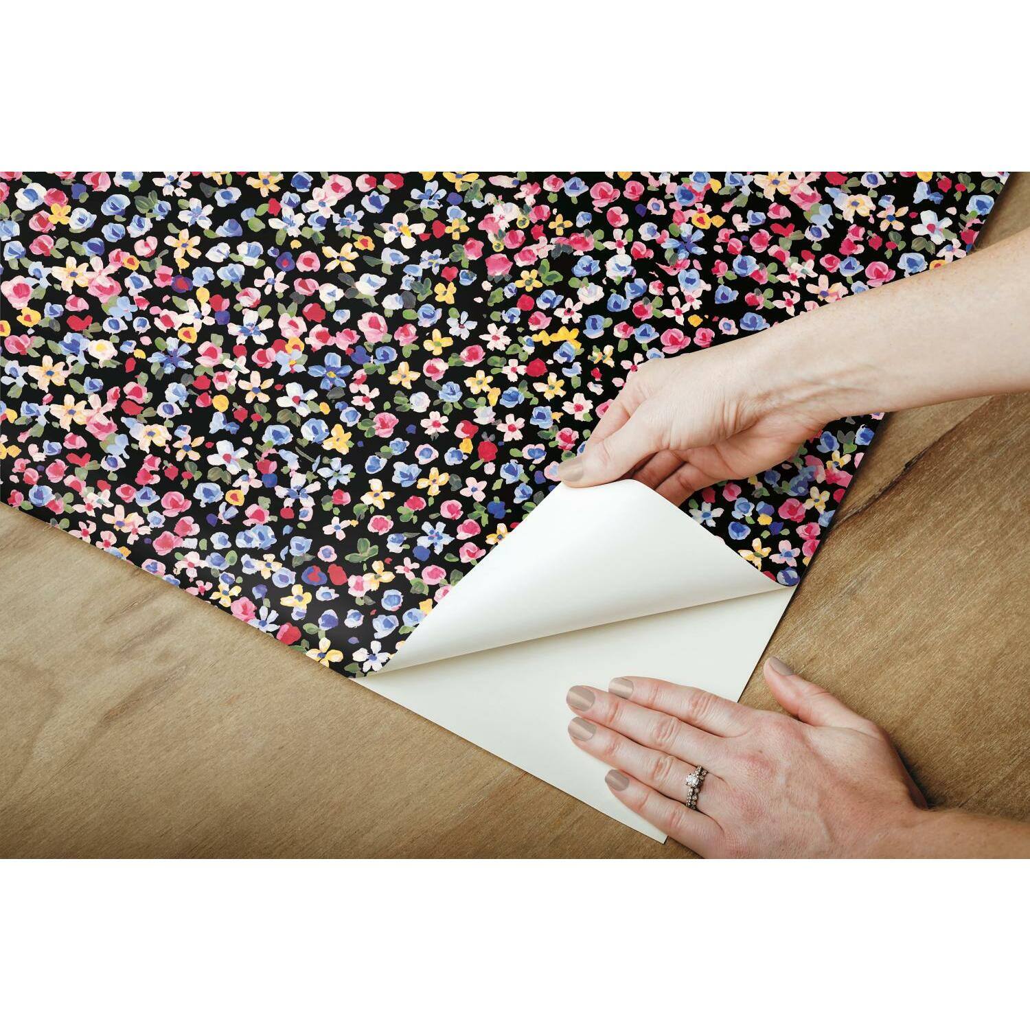 RoomMates Petite Floral Peel & Stick Wallpaper