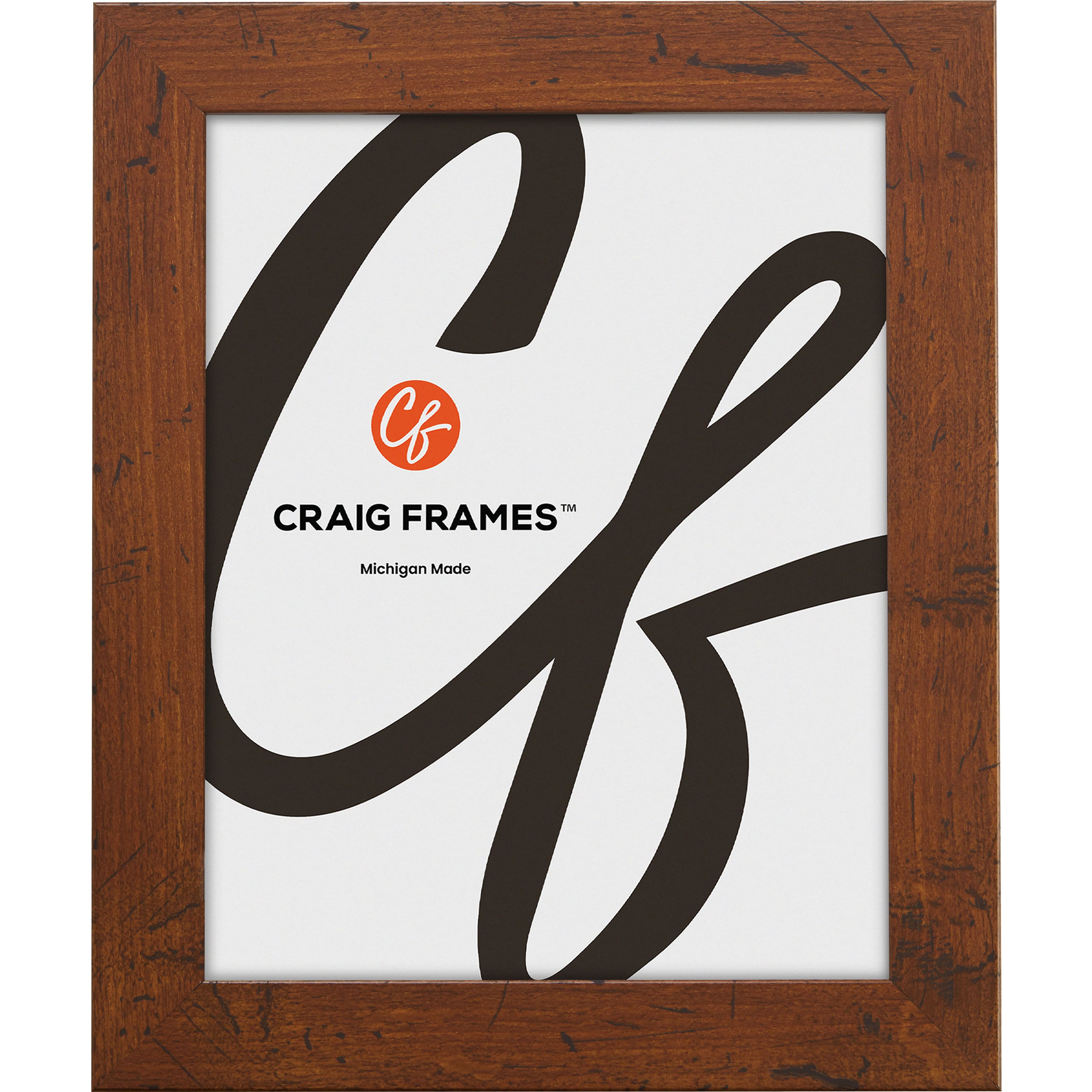 4 Pack: Craig Frames Bauhaus 125 Dark Walnut Picture Frame