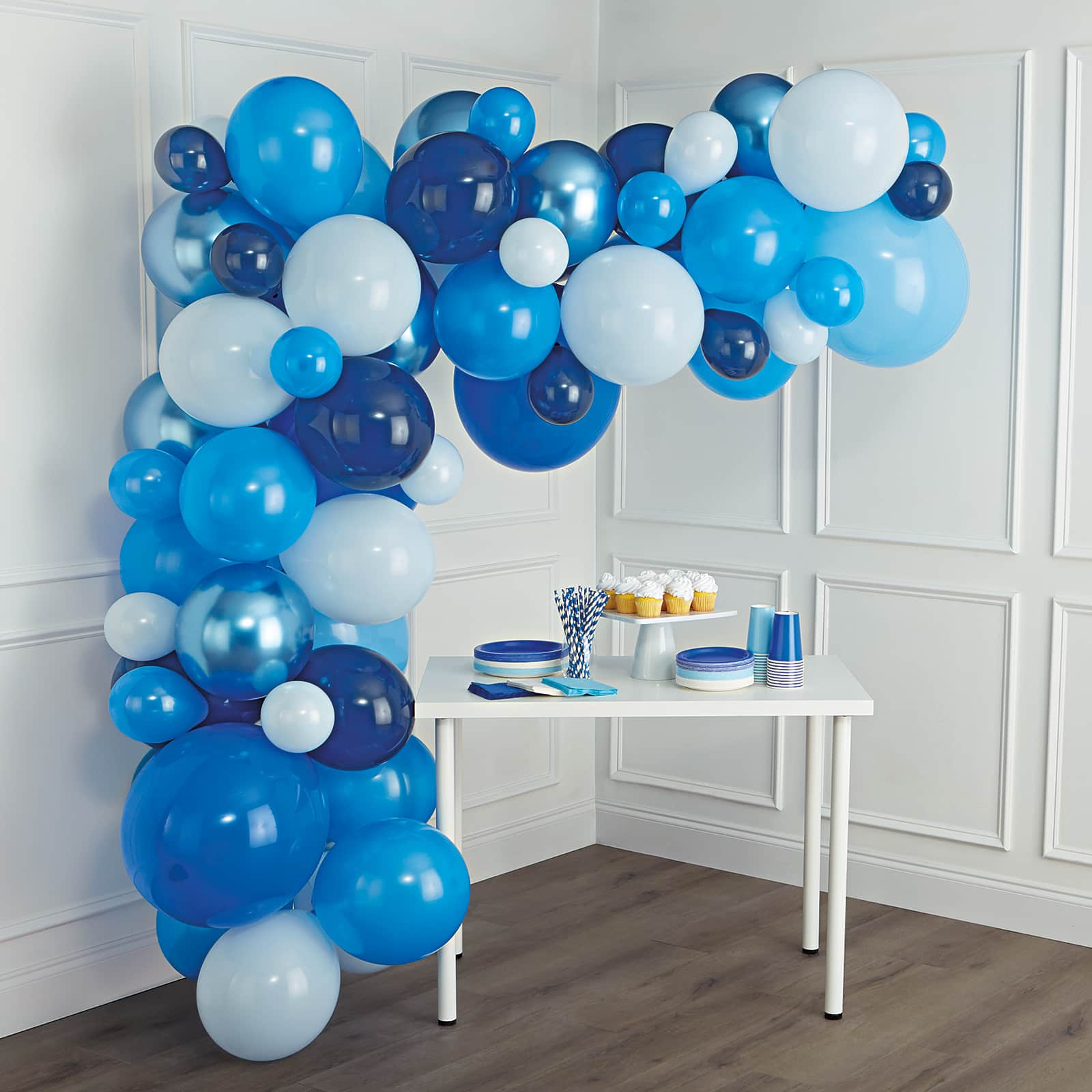 Happy Birthday Blue Balloon Stickers, Magnet