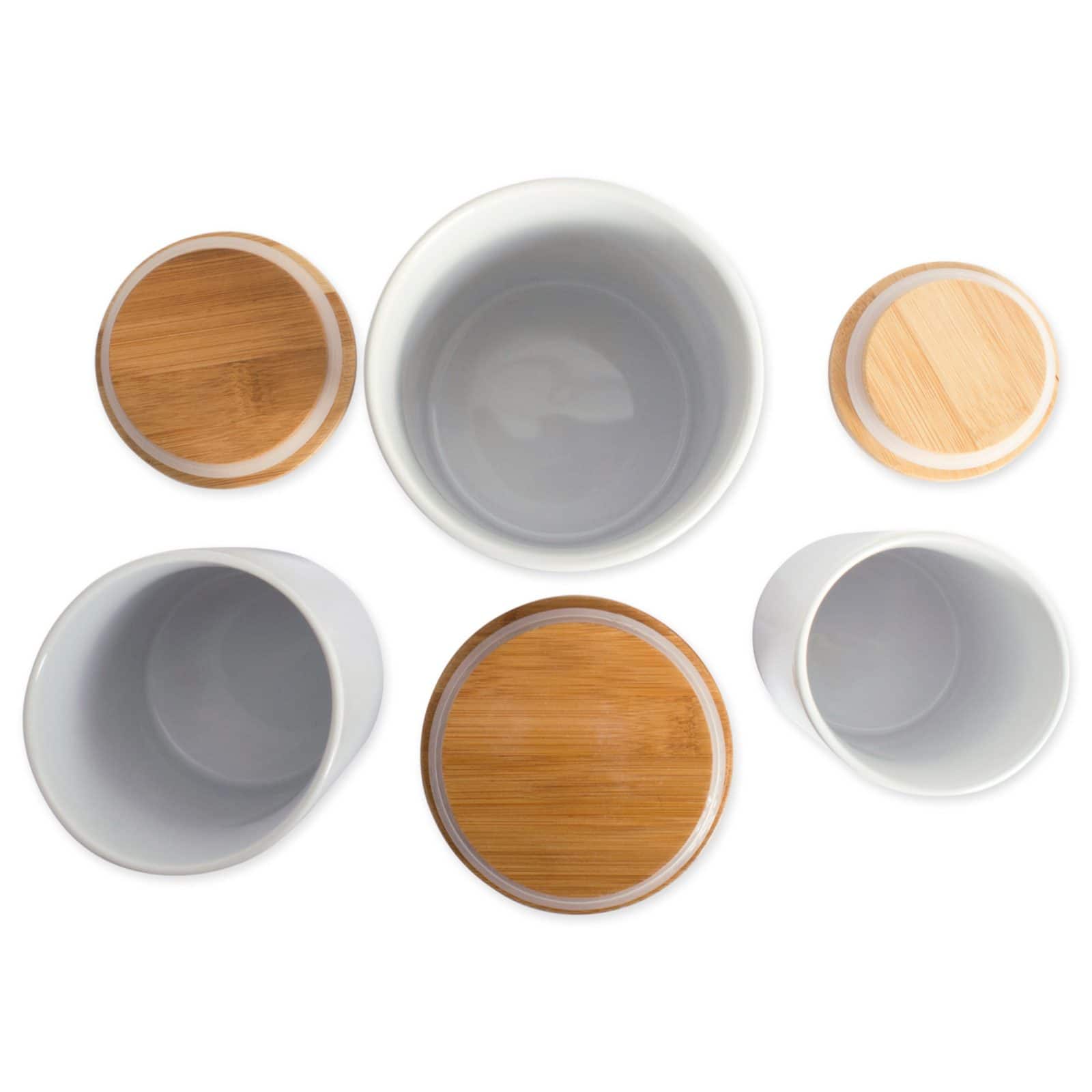 DII® Coffee, Sugar & Tea Ceramic Canister Set