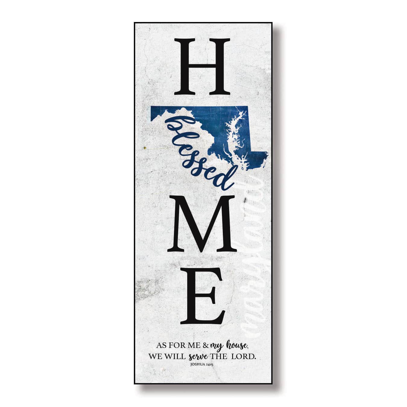 Blessed Maryland Home Wall Plaque