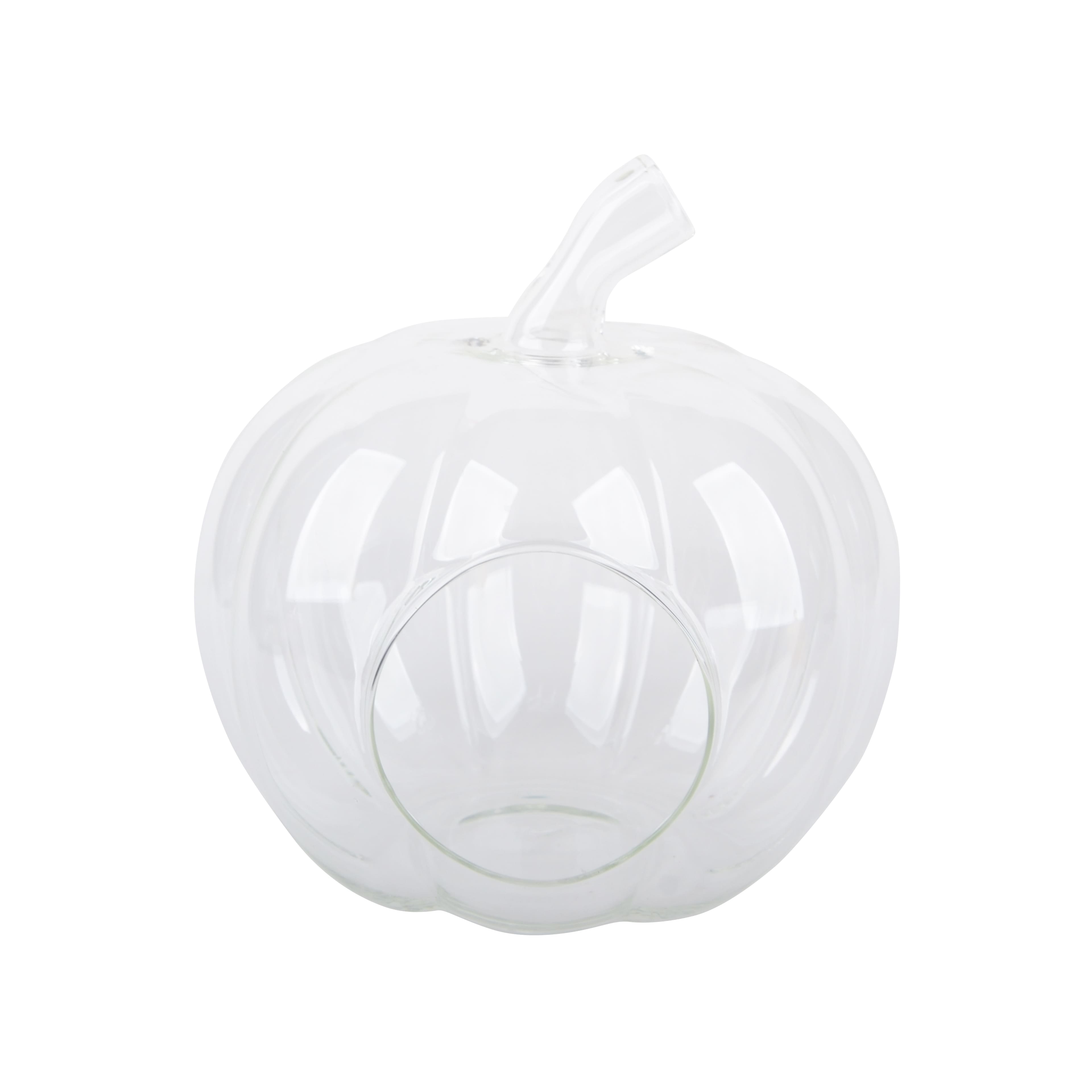 7&#x22; Glass Pumpkin Terrarium by Ashland&#xAE;
