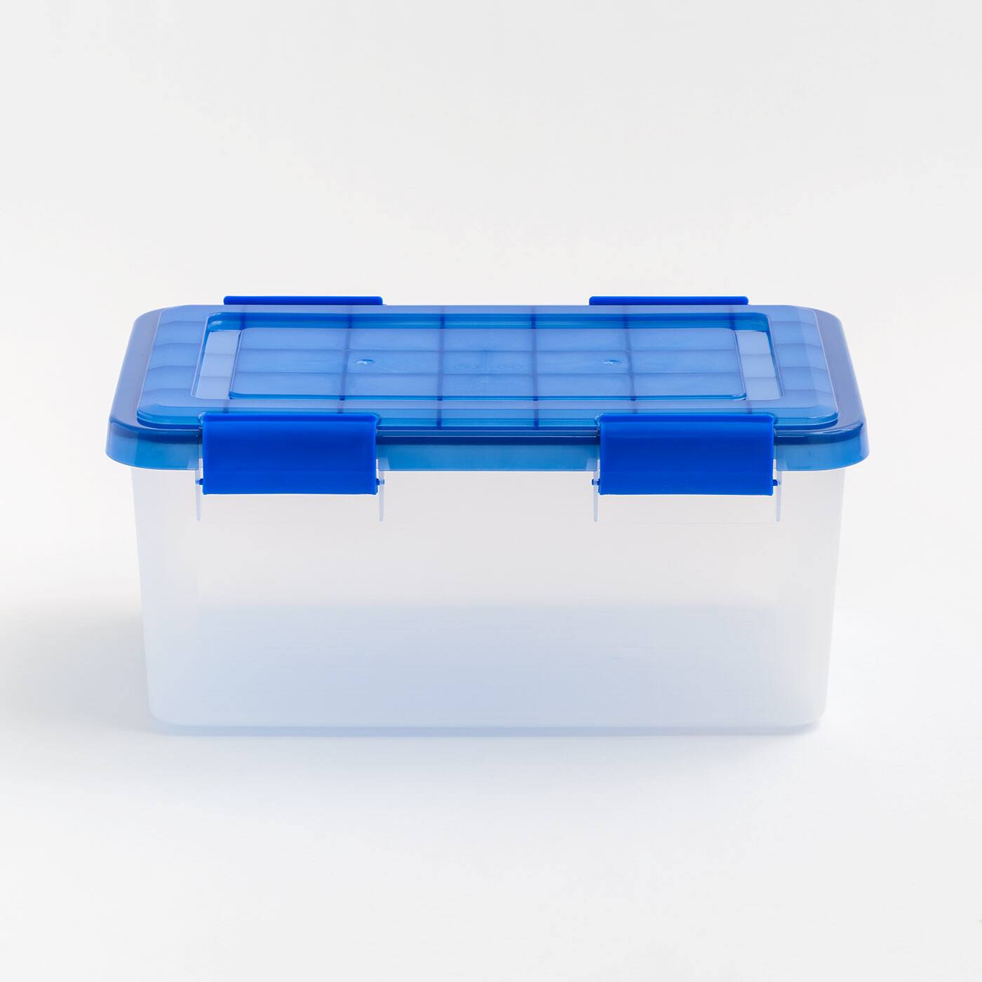 IRIS&#xAE; Letter &#x26; Legal Size Element Resistant Clear File Box