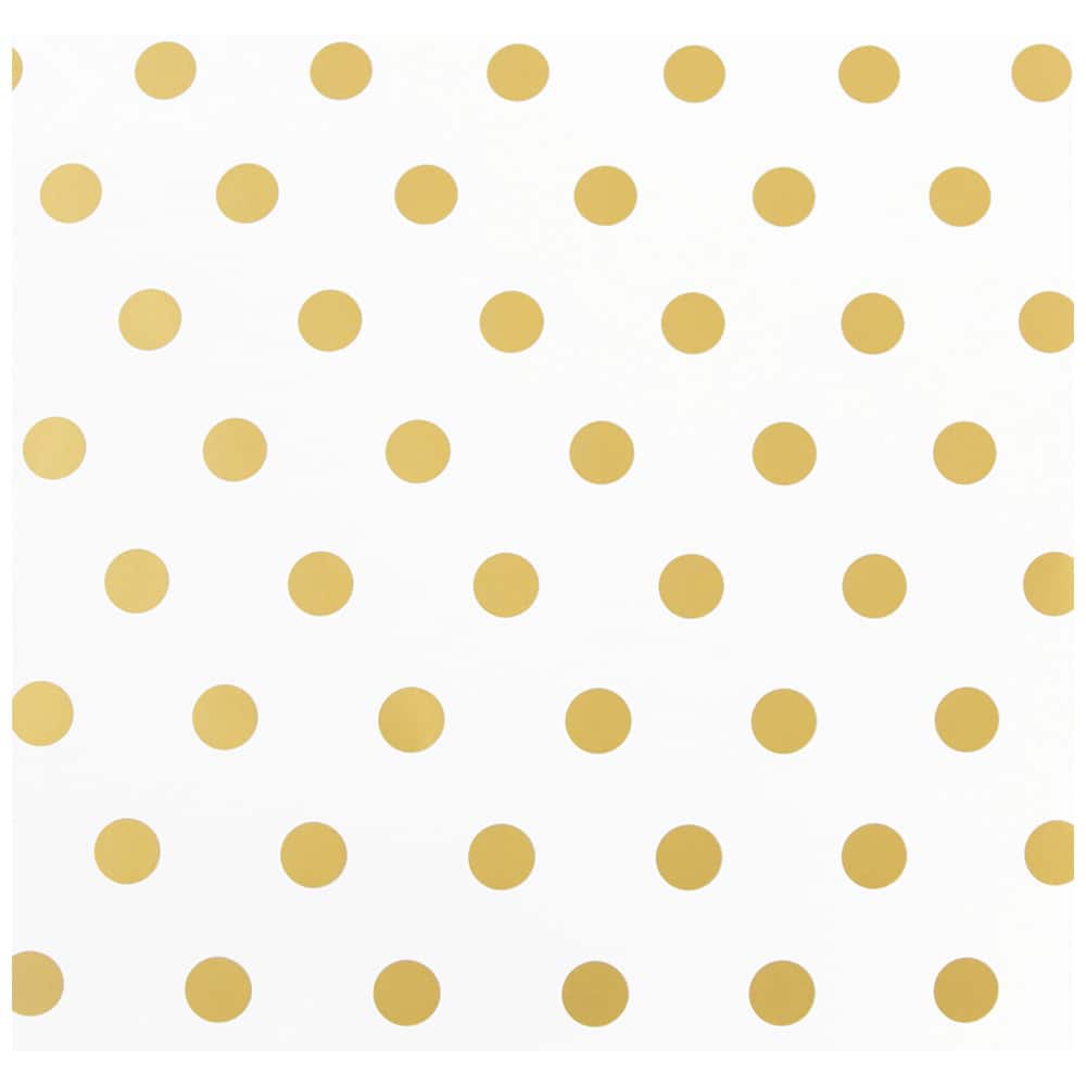 JAM Paper Polka Dot Gift Wrap Set, 2ct.
