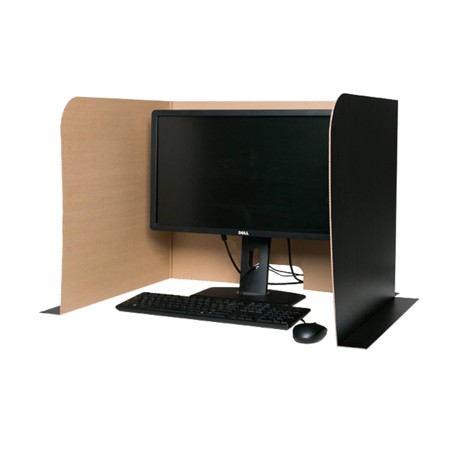 Flipside Small Computer Lab Privacy Screen, 3ct.
