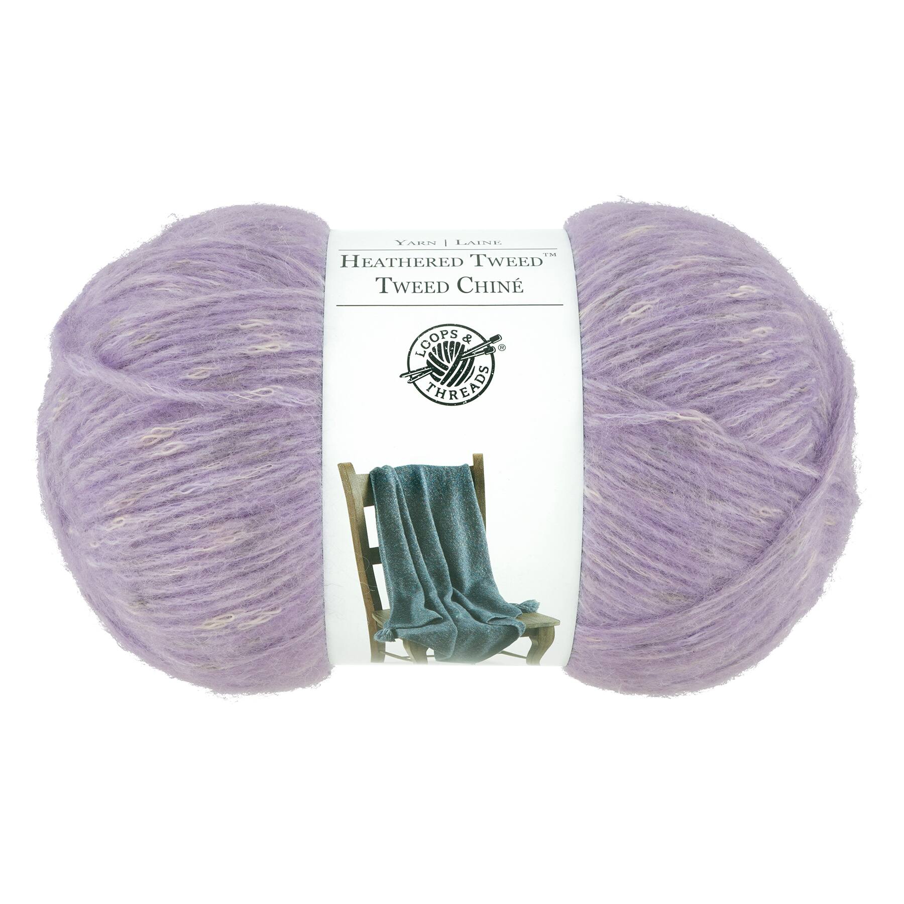 Heathered Tweed™ Yarn by Loops & Threads®