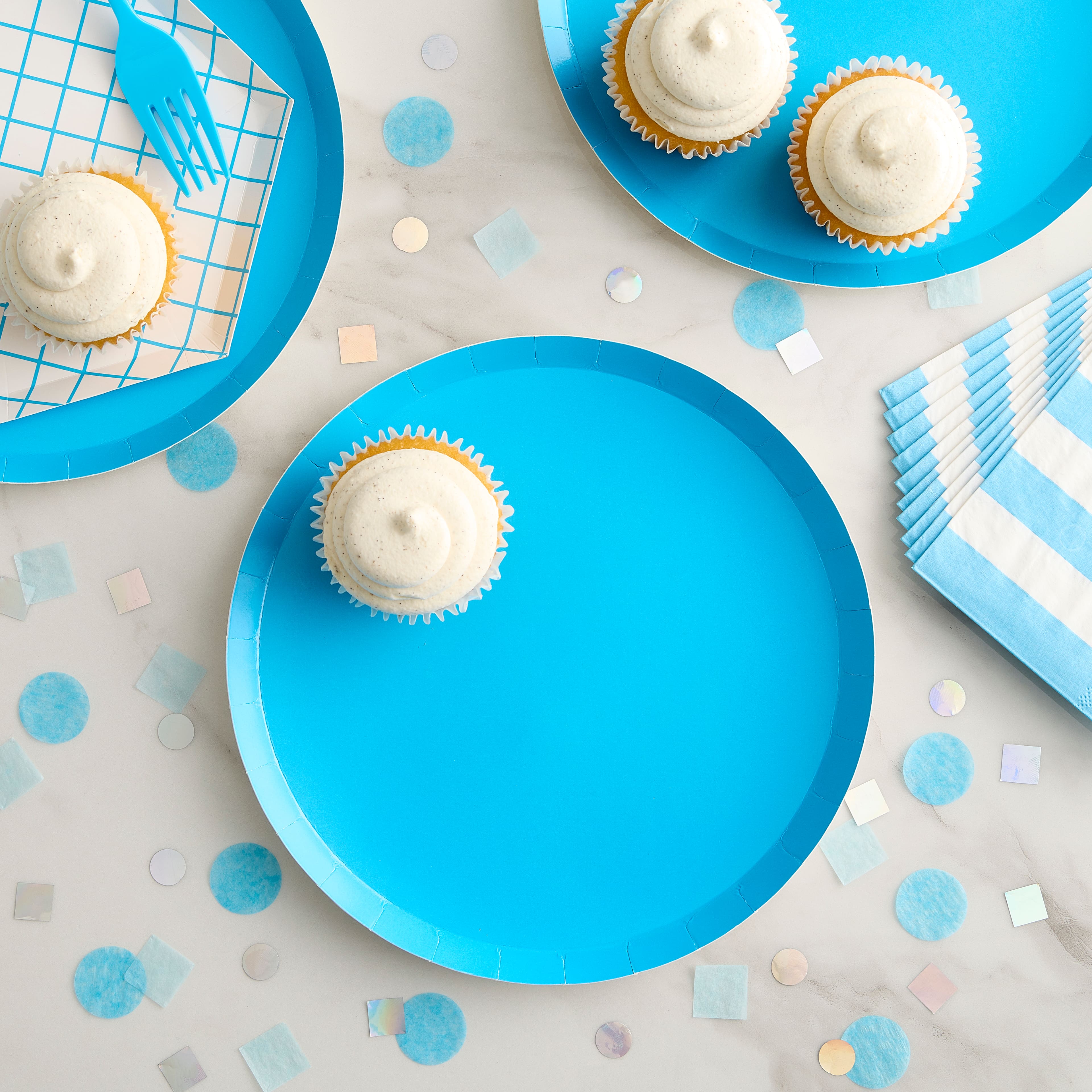 9" Solid Paper Plates by Celebrate It