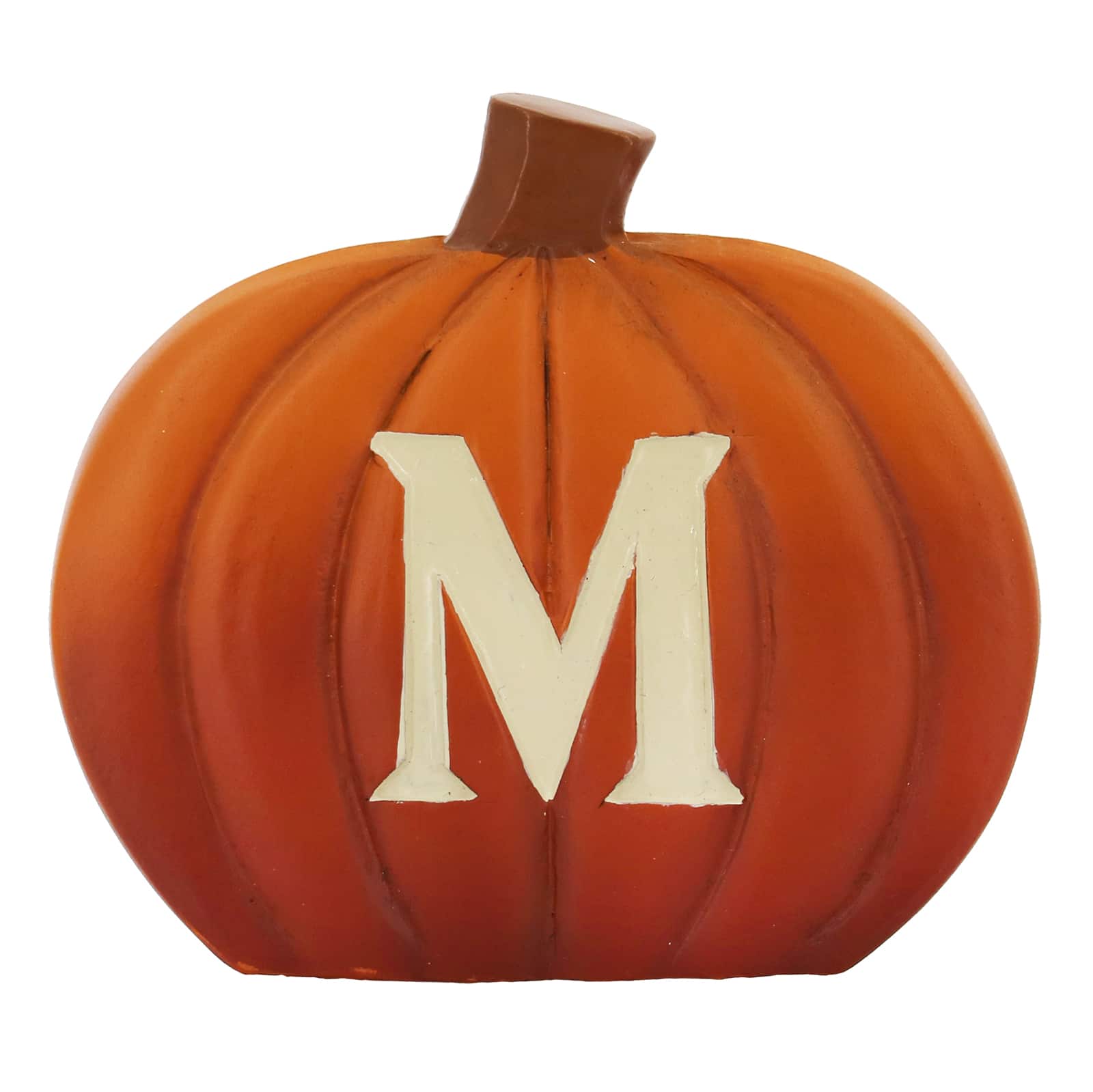 Monogram Pumpkin Tabletop D&#xE9;cor by Ashland&#xAE;