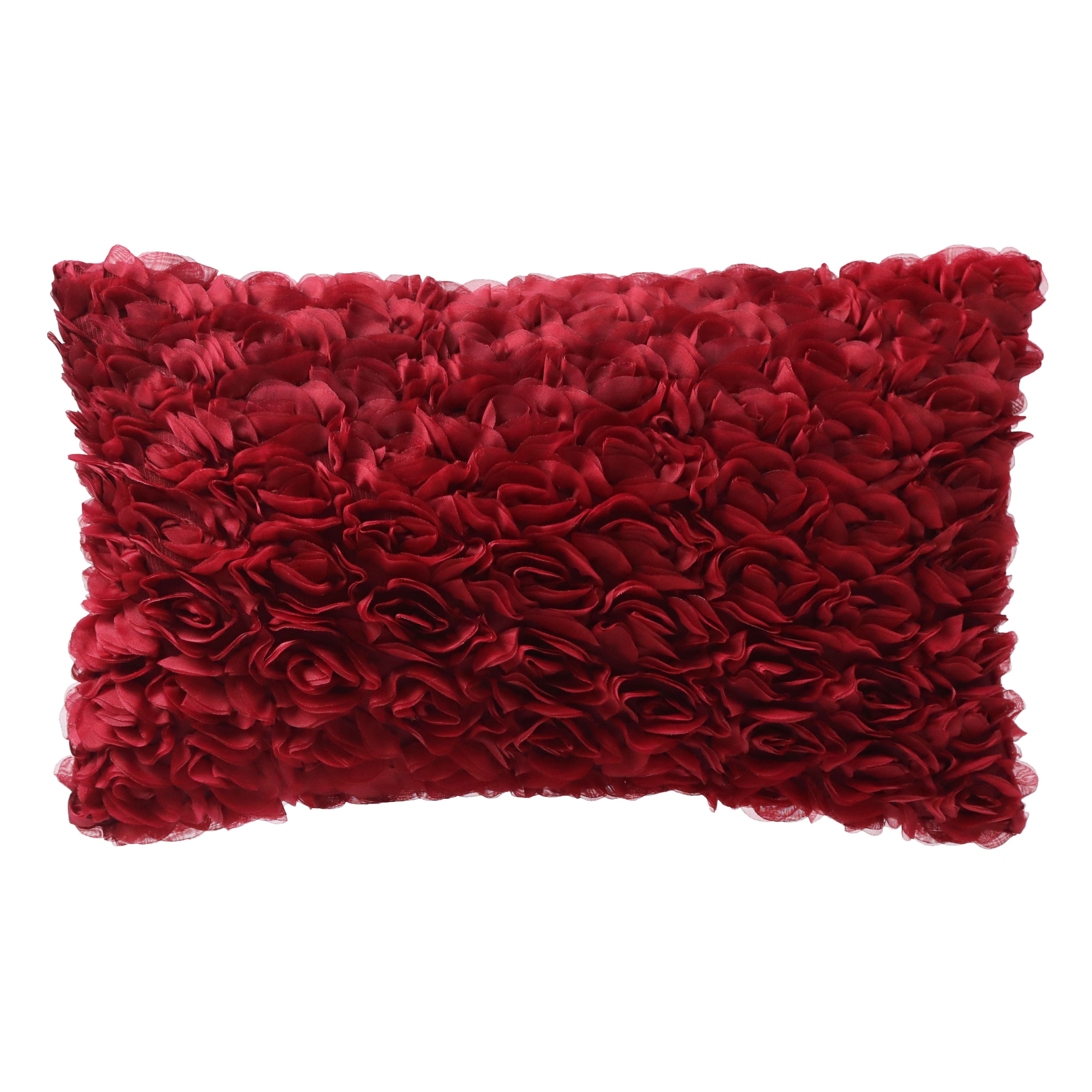 20&#x22; x 12&#x22; Rose Pillow by Ashland&#xAE;