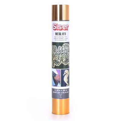 Siser® Metal Heat Transfer Vinyl, Gold image