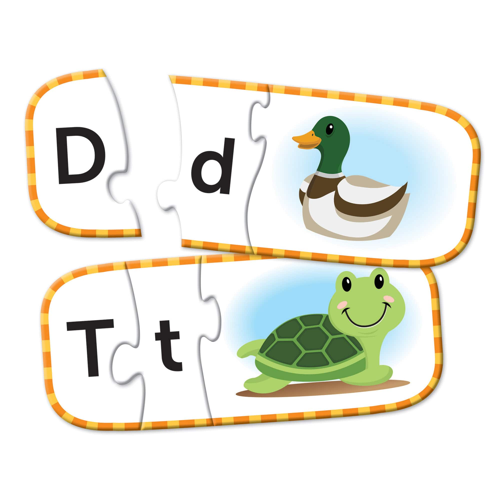 Learning Resources Upper &#x27;n Lowercase Alphabet Puzzle Cards