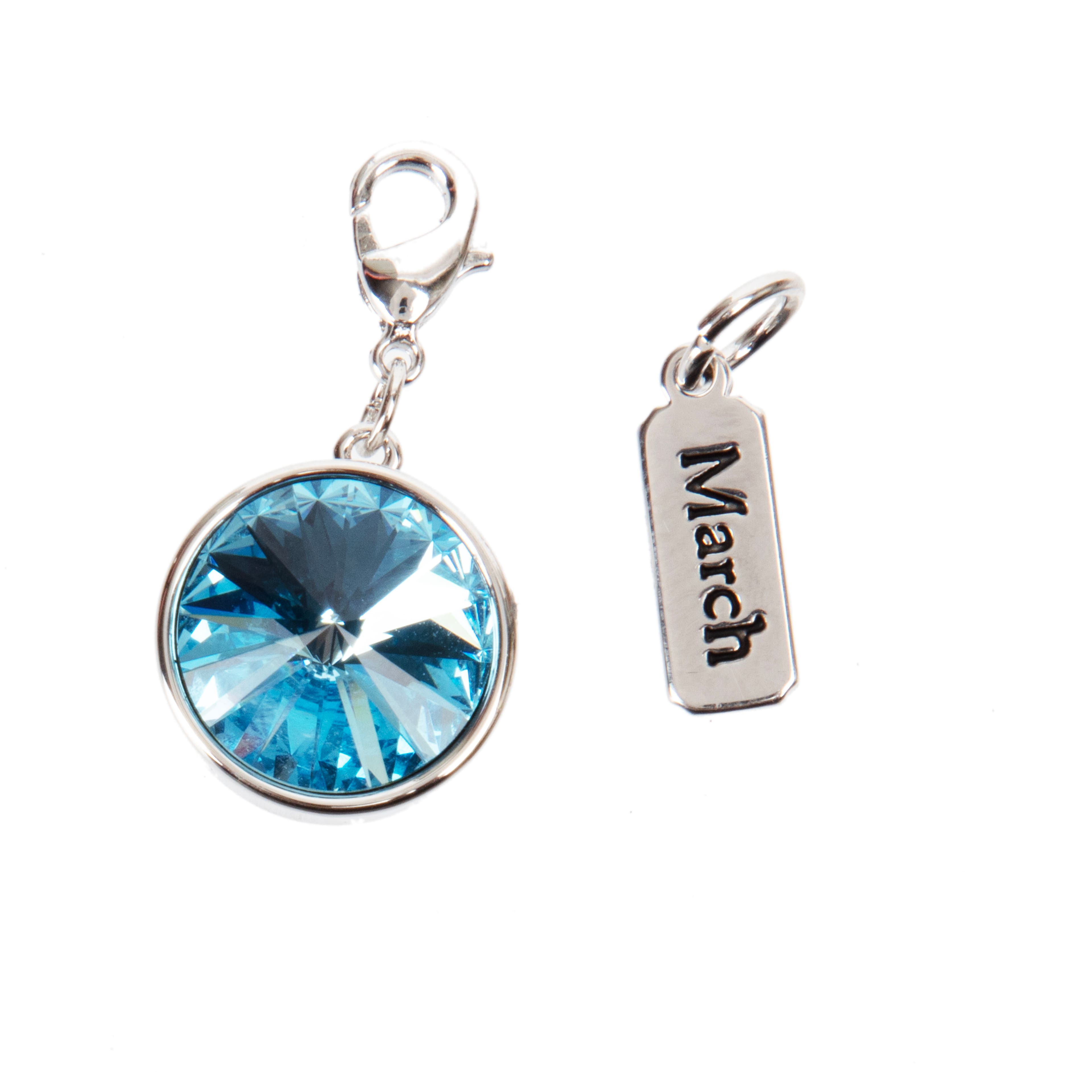 12 Pack: Austrian Crystal Birth Month Charm Set by Bead Landing™