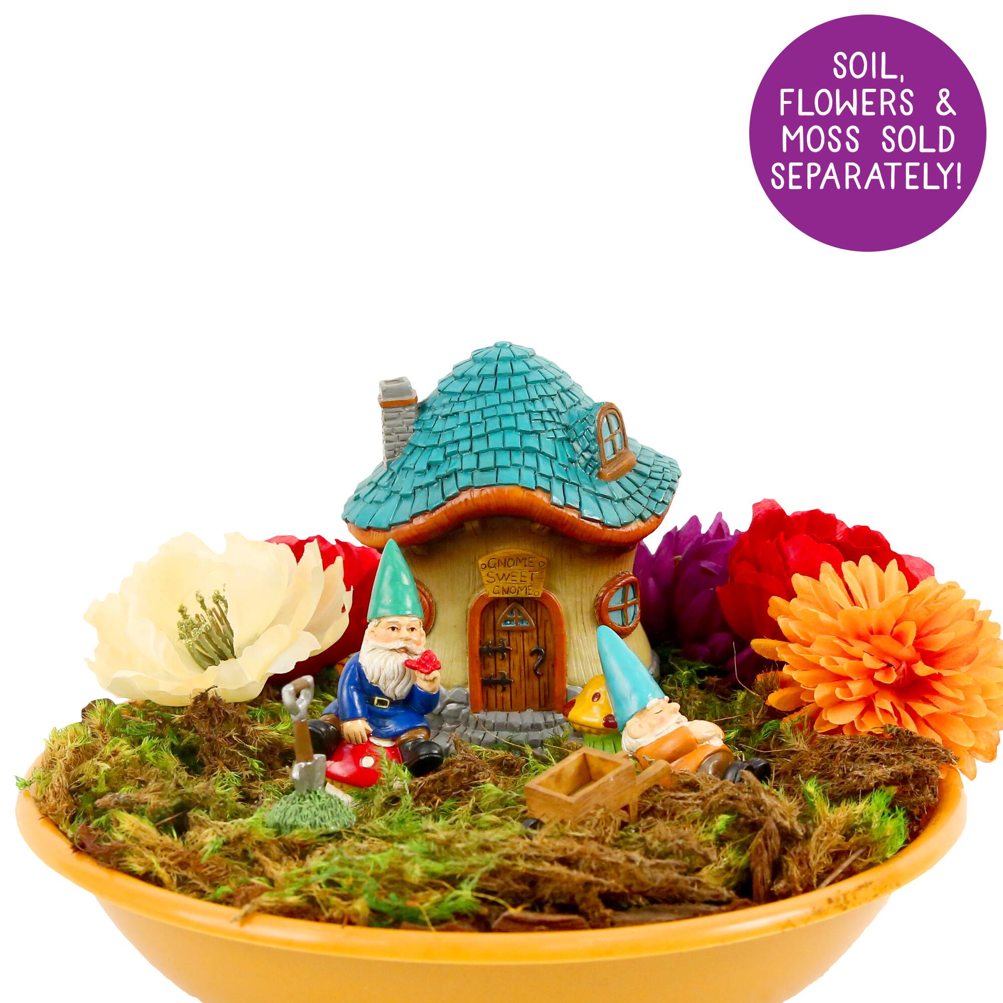 Creative Roots® Gnome Garden Terrarium