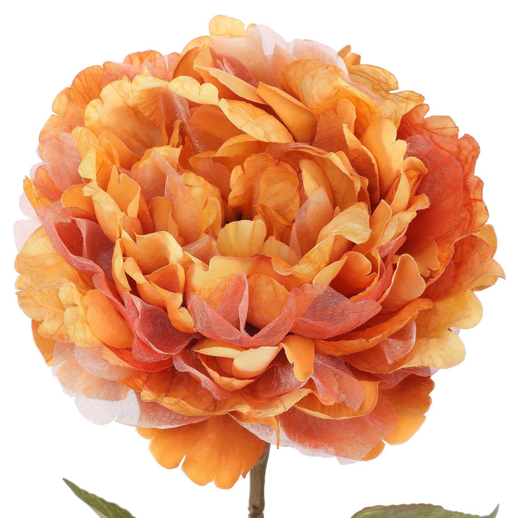 29.5&#x22; Orange-Yellow Peony Stem by Ashland&#xAE;