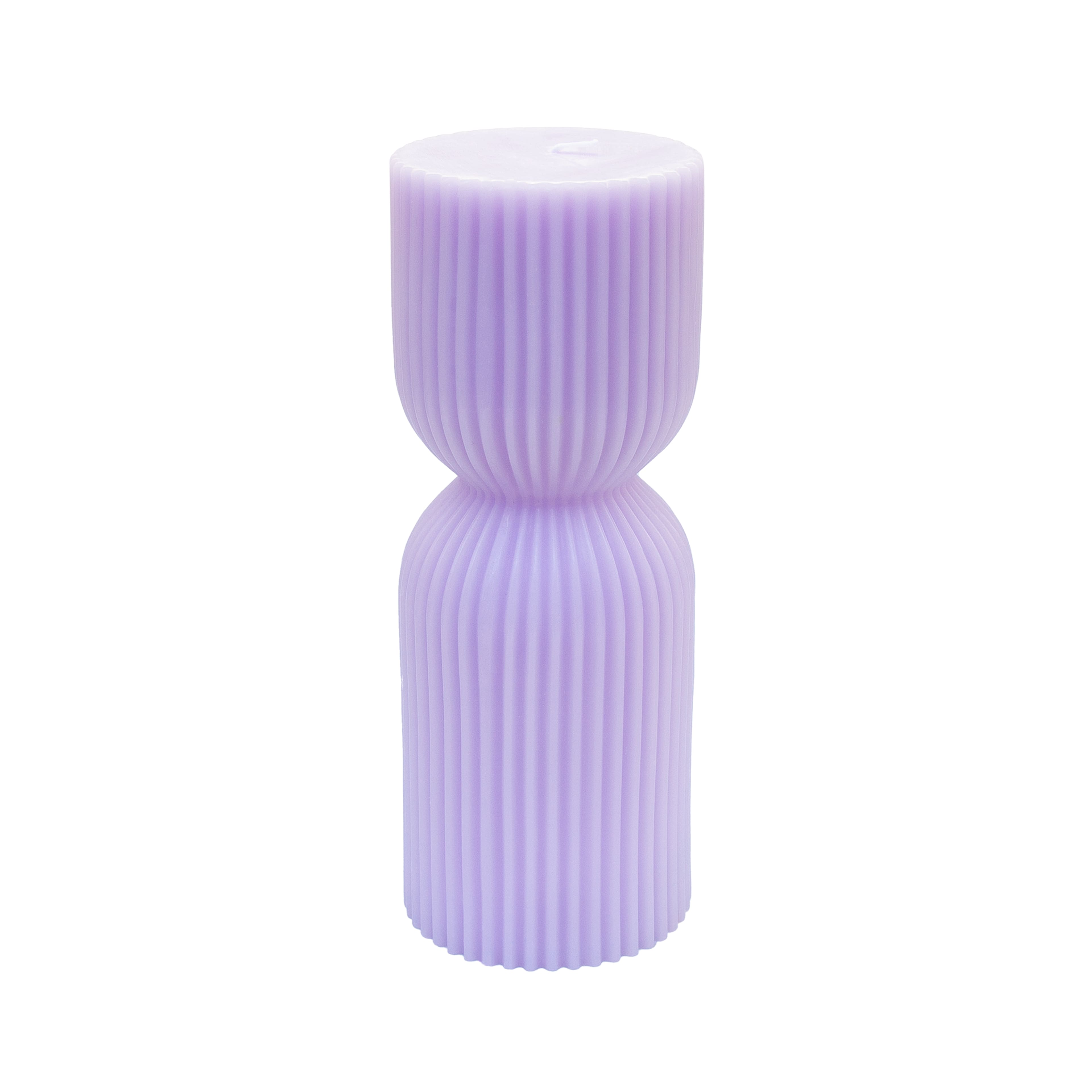 8&#x22; Ribbed Pillar Candle by Ashland&#xAE;