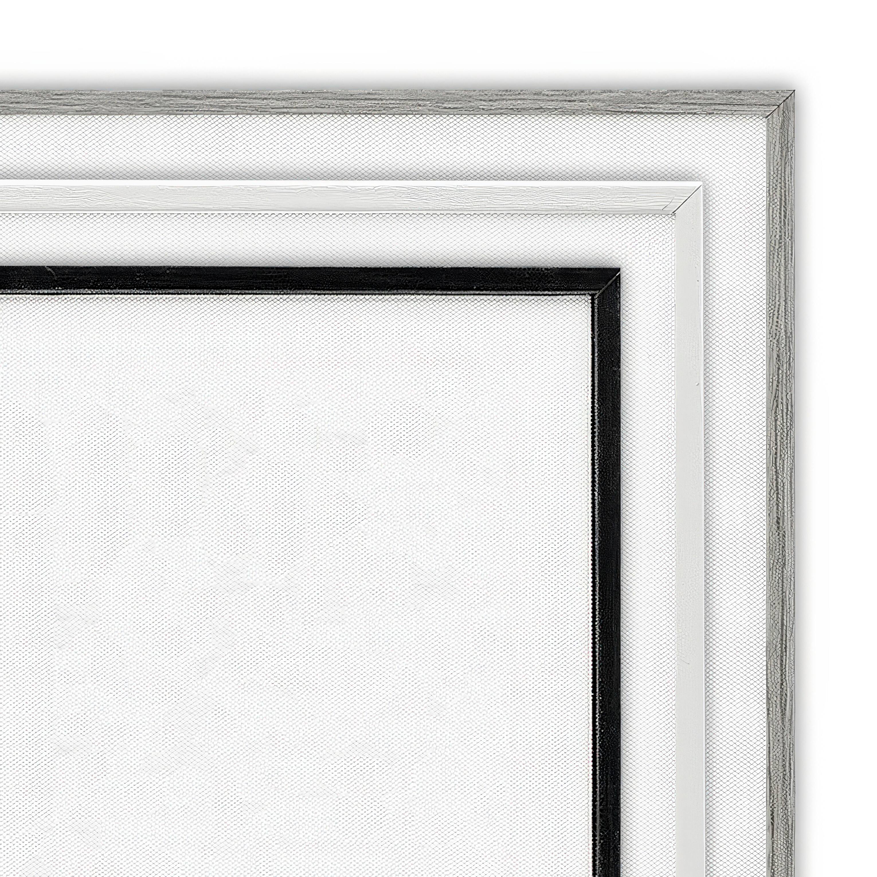 Stupell Industries Detailed Easter Bunny Drawing Spring Plaid Border Framed Giclee Art