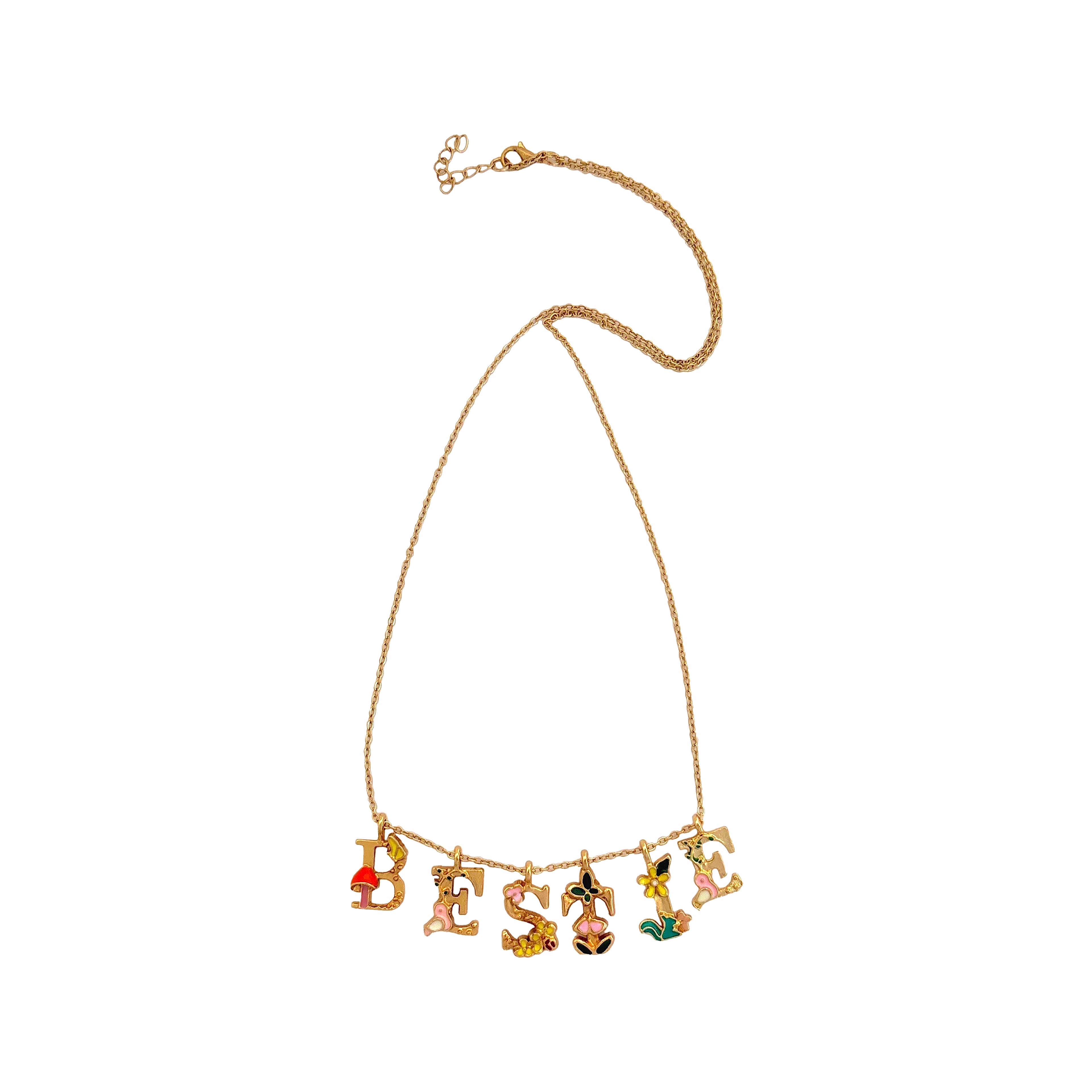 Blue Moon Studio™ Flower Alphabet Charm Set