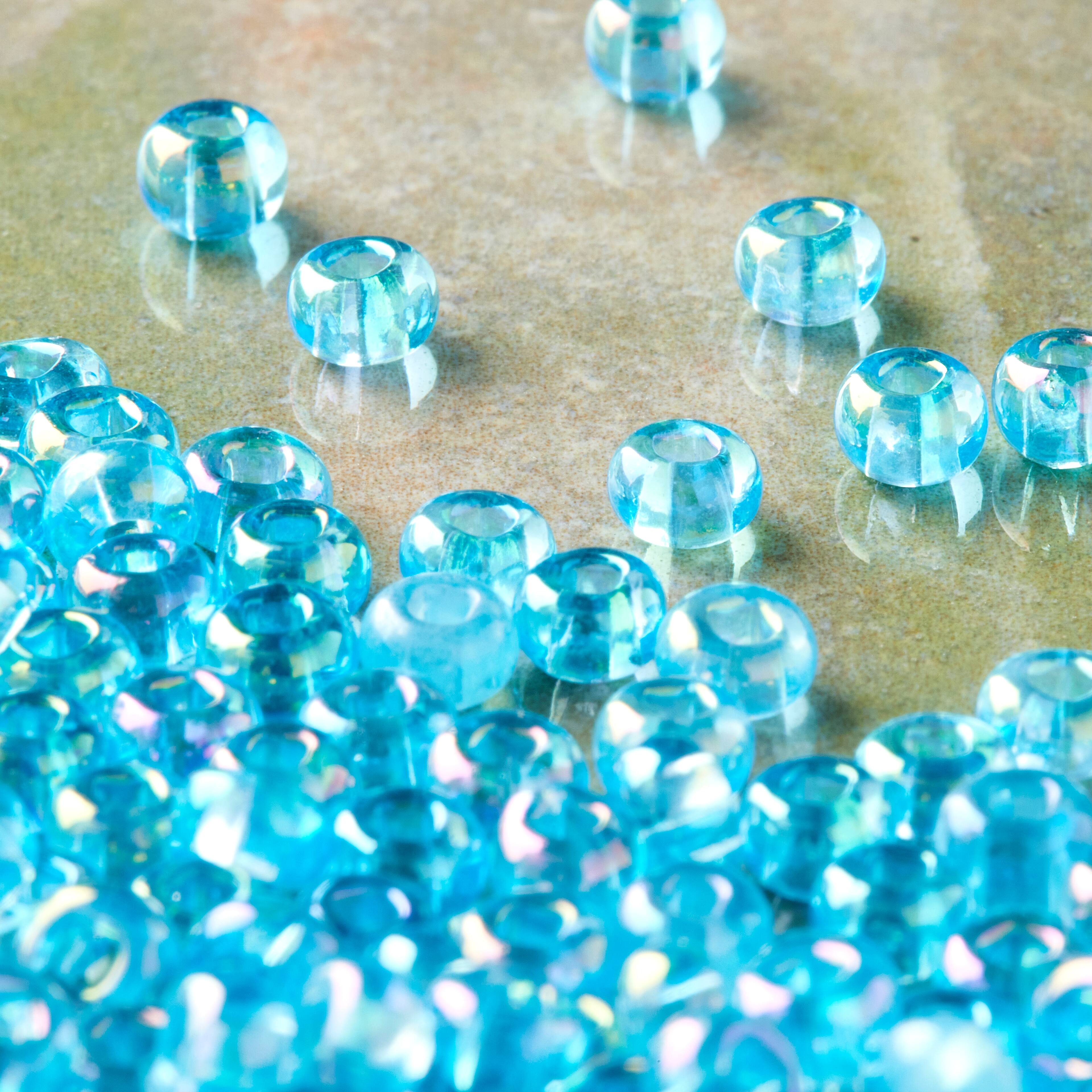 12 Pack: John Bead Silver Lined Czech Glass Seed Beads, 6/0