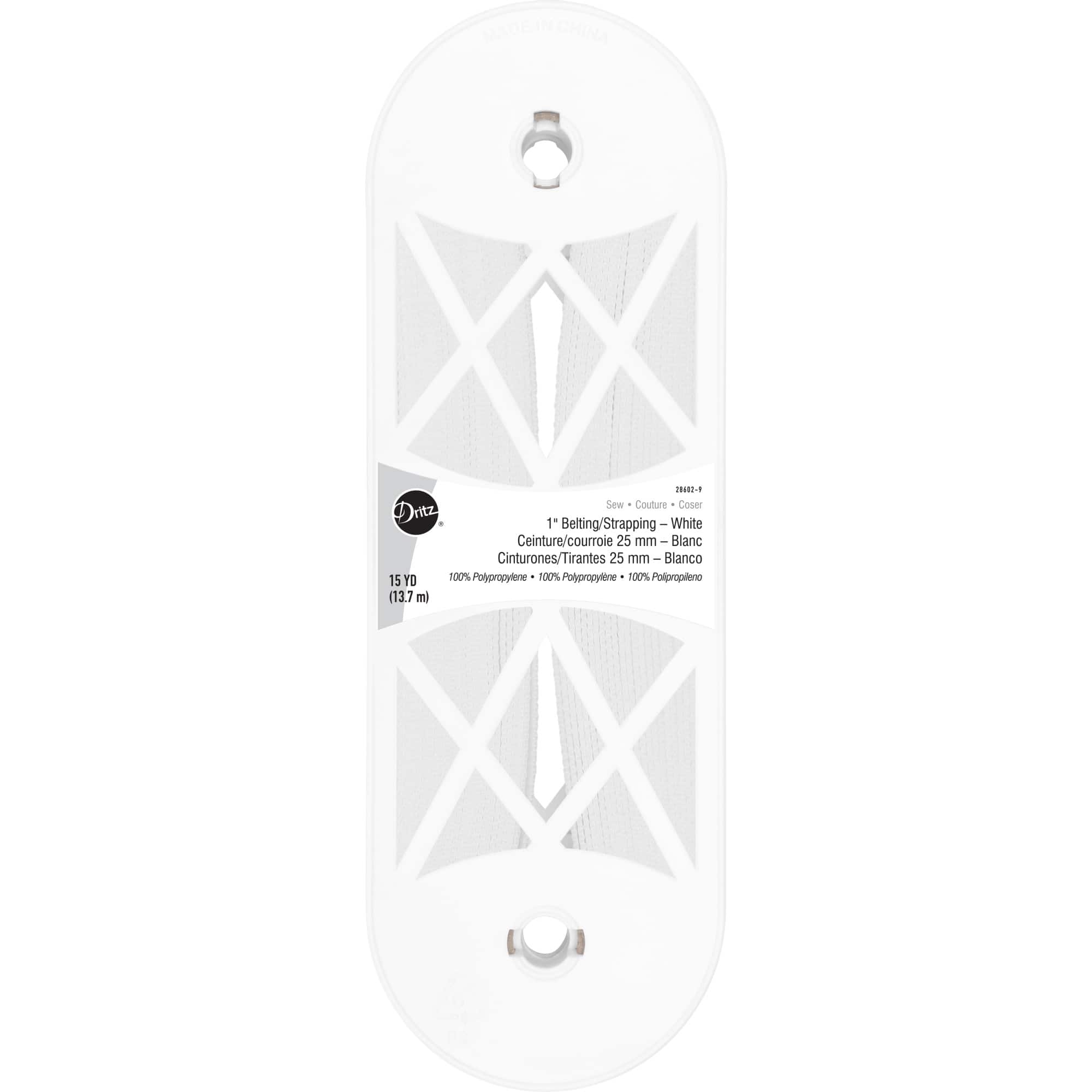 Dritz® Polypro Belting for Straps and Handles, 1'' x 15yd.