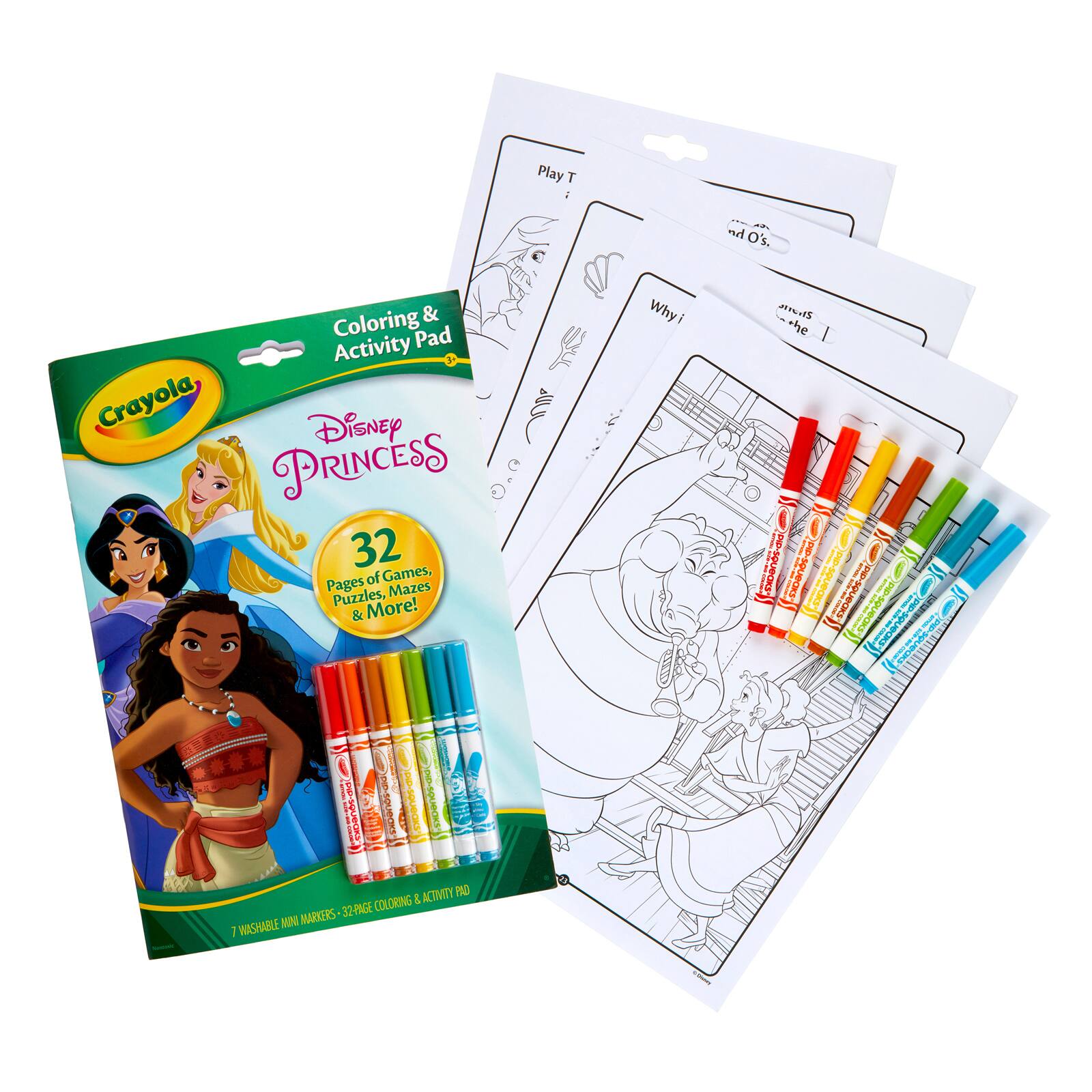 Download Crayola Disney Princess Coloring Activity Pad Michaels