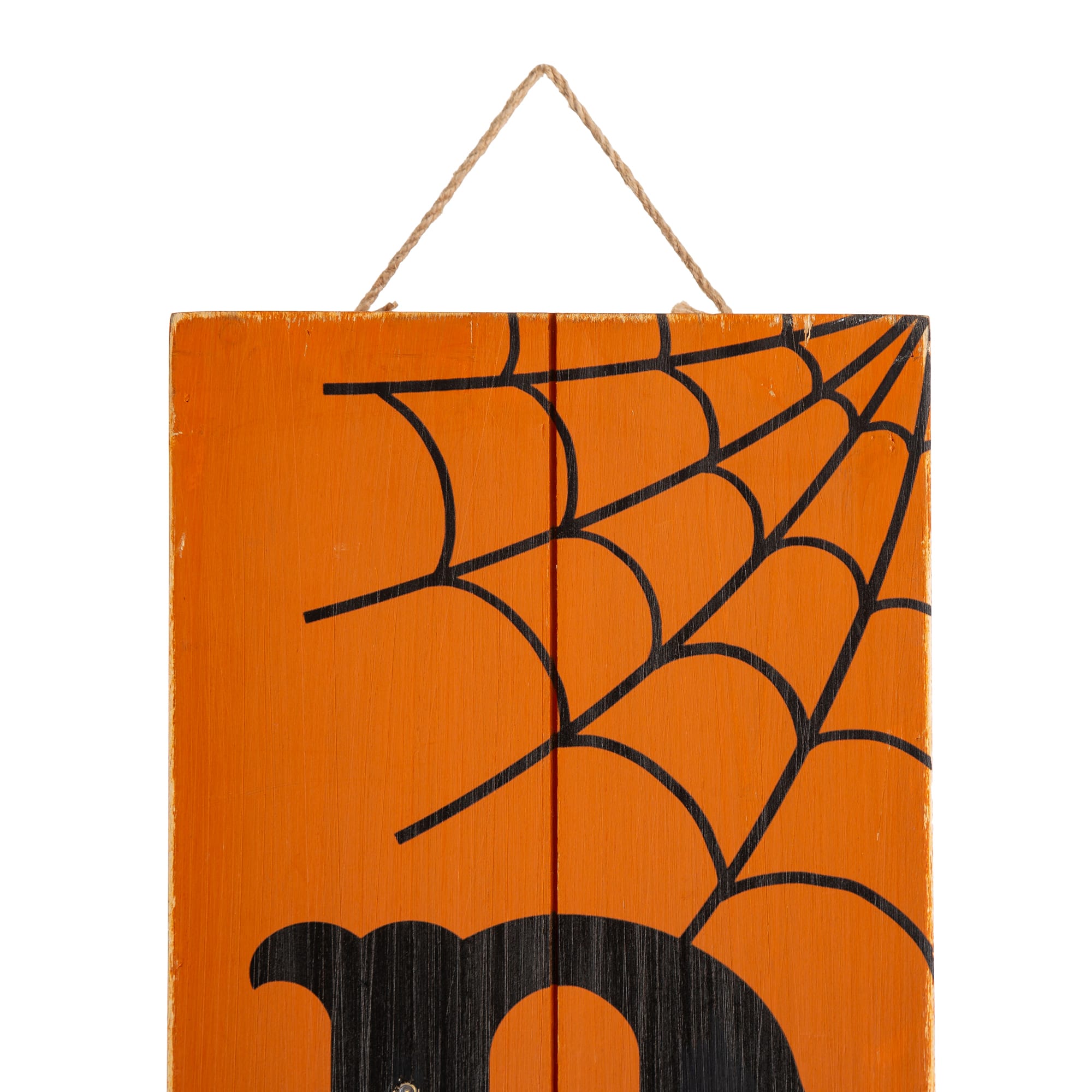 Glitzhome&#xAE; 42&#x22; Lighted Halloween BOO Porch Sign