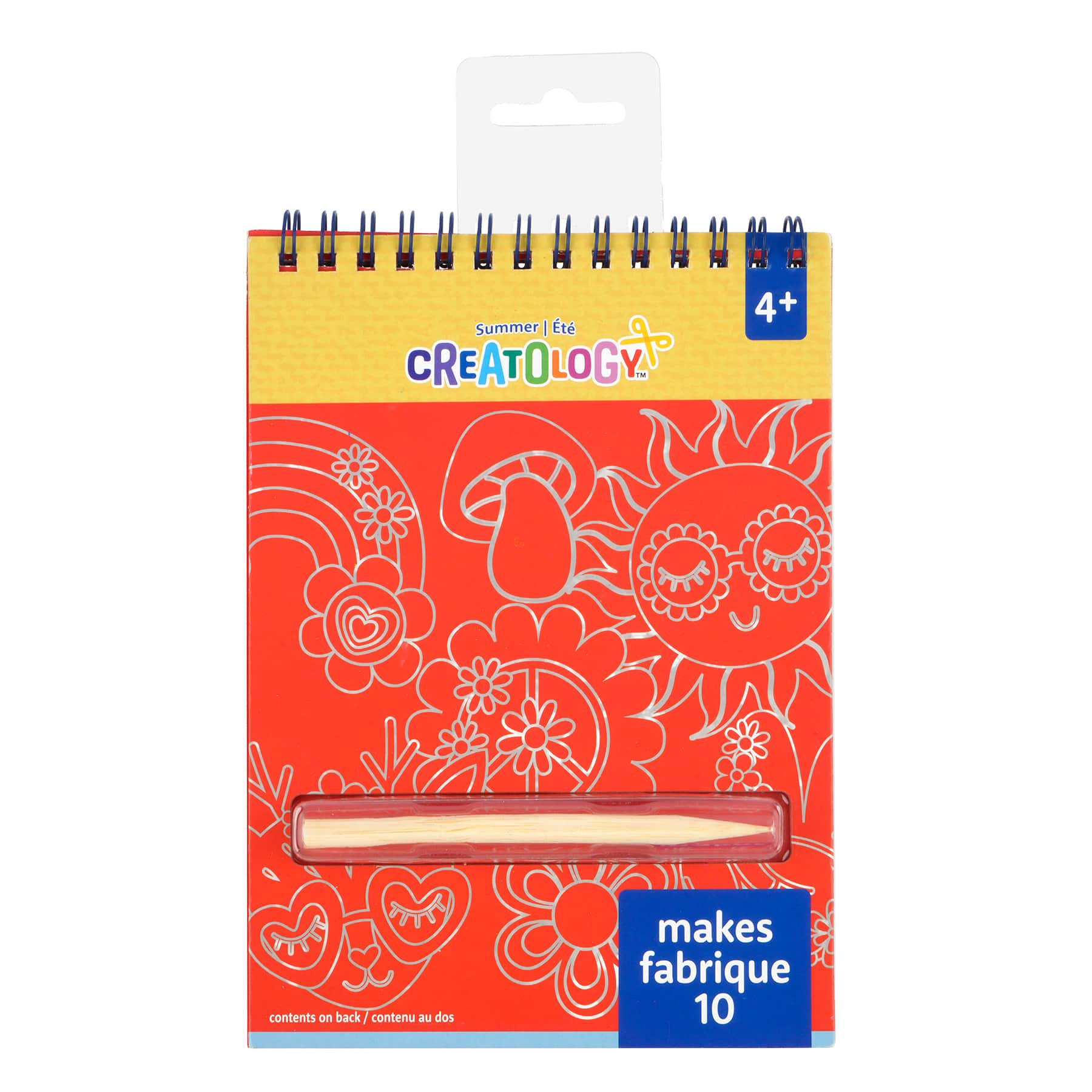 Summer Red On-The-Go Scratch Off Book by Creatology&#x2122;