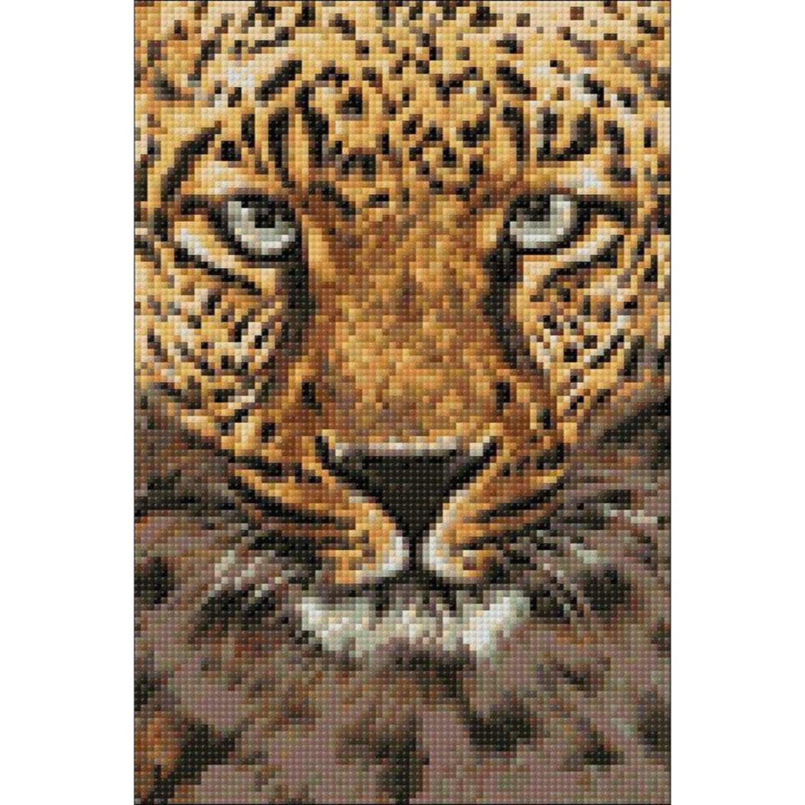 Crafting Spark Diamond Painting Kit Wizardi Cheetah