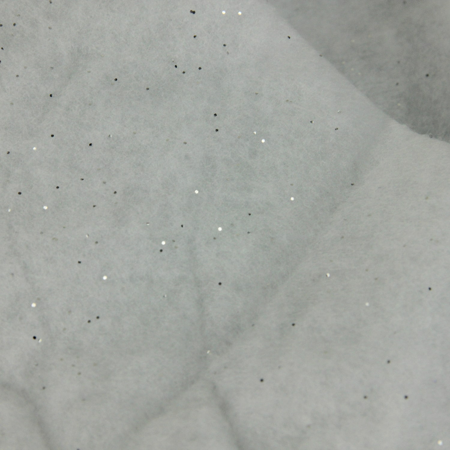 White Glitter Artificial Powder Snow Christmas Drape 36&#x22; x 60&#x22;