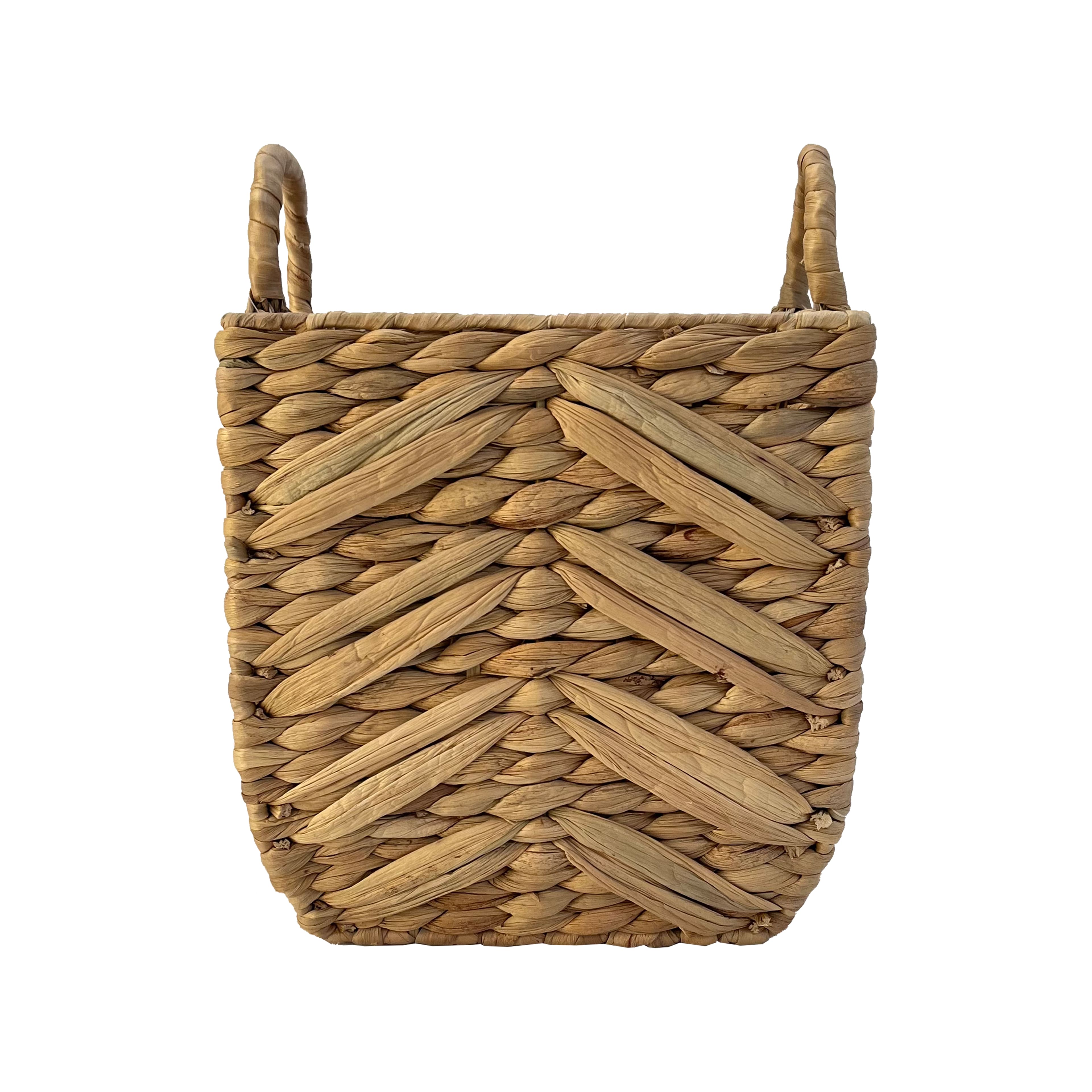Large Water Hyacinth Basket with Handles by Ashland®