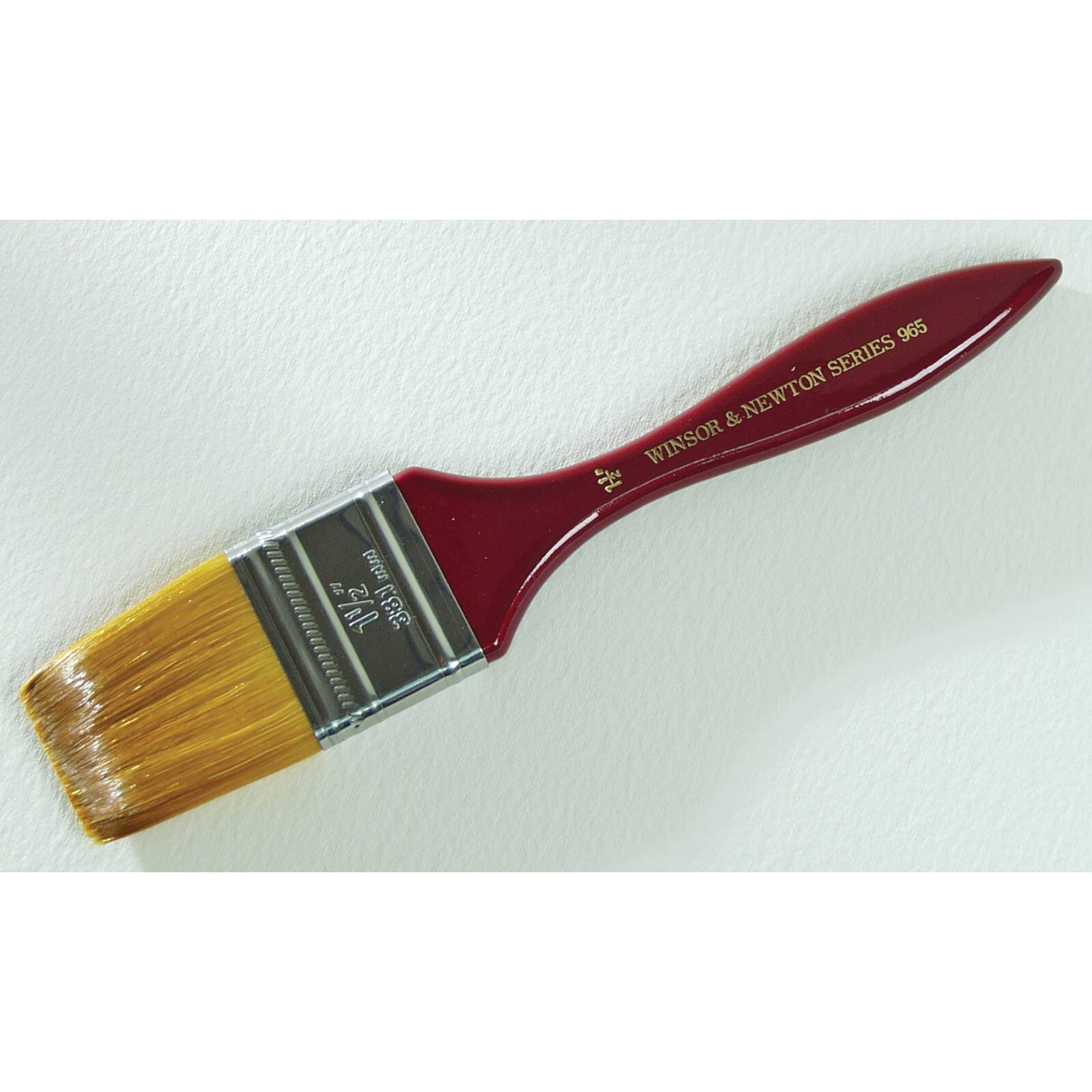 Winsor & Newton® Series 965 Wide Flat Brush, Size 1.5