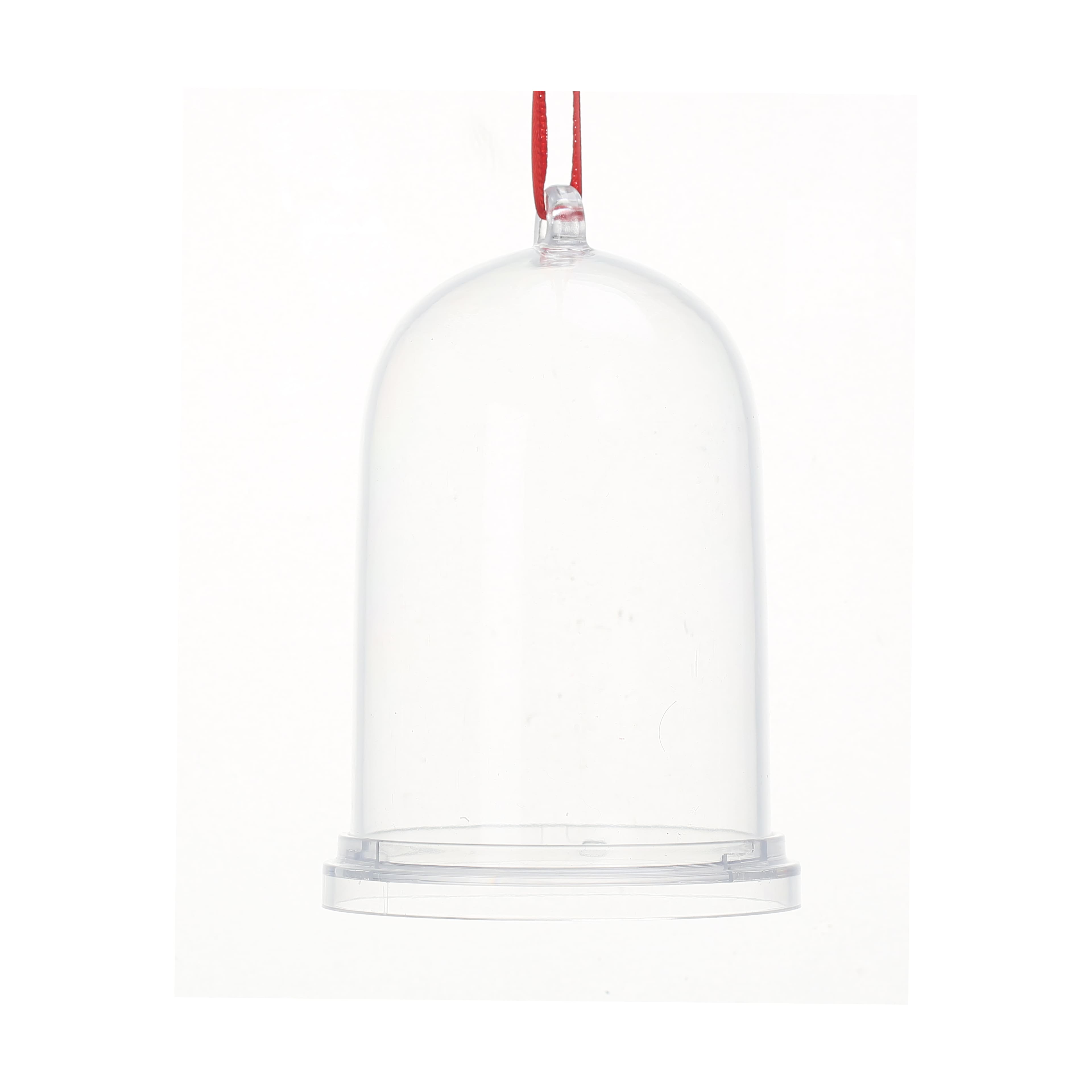 4.5&#x22; DIY Plastic Cloche Ornament by Make Market&#xAE;