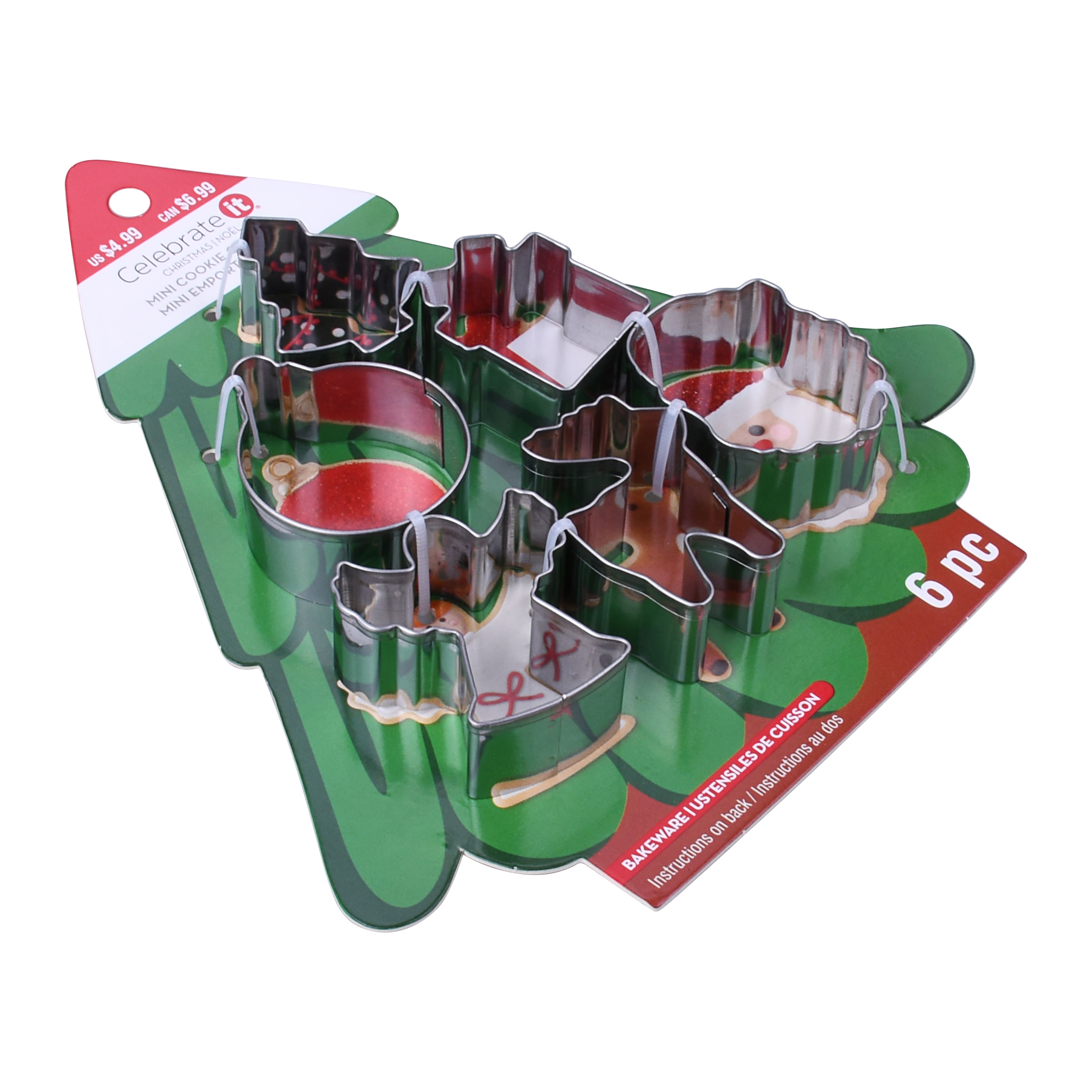 Christmas Icon Mini Cookie Cutter Set by Celebrate It&#xAE;