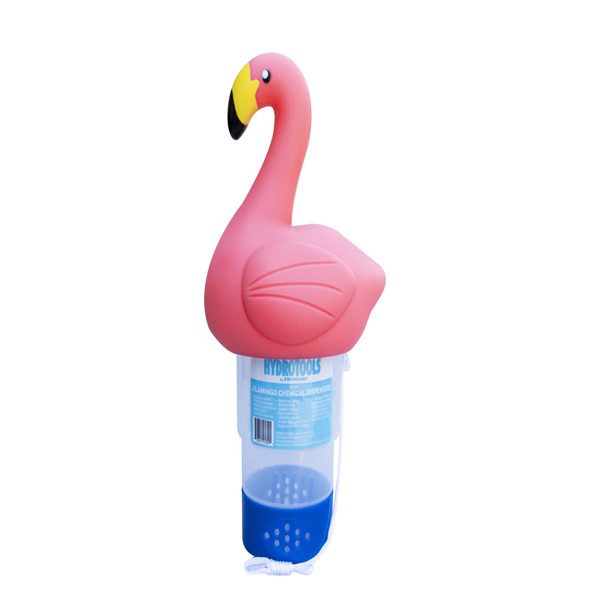 Swimline 12" Pink Flamingo Floating Pool Chlorine Dispenser