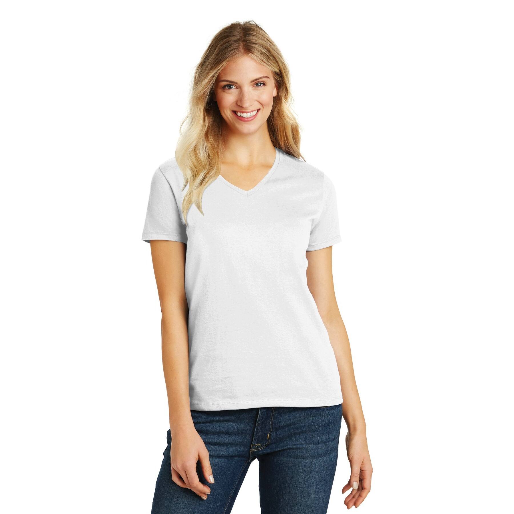 District® Women's Perfect Blend® V-Neck T-Shirt