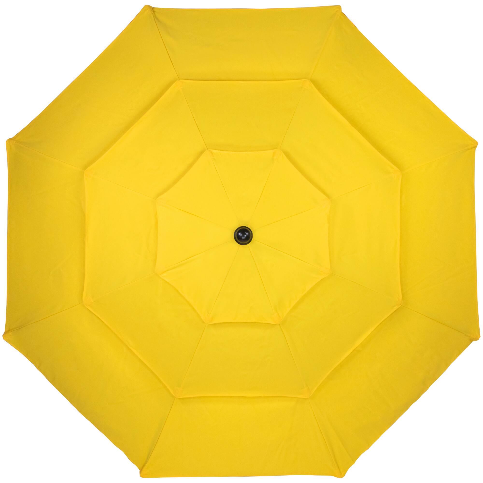 9.75ft. Outdoor Patio Market Umbrella with Hand Crank &#x26; Tilt
