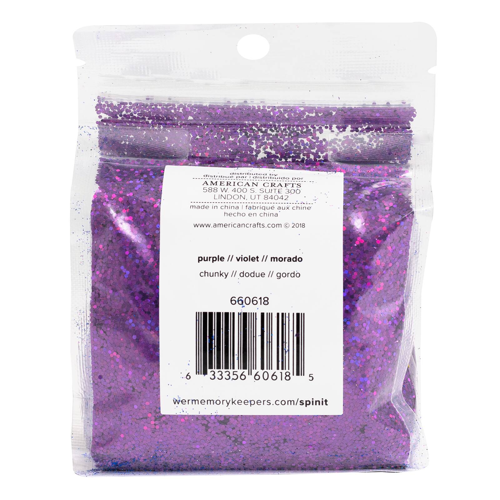 12 Pack: We R Memory Keepers® Spin It™ Chunky Polyester Glitter