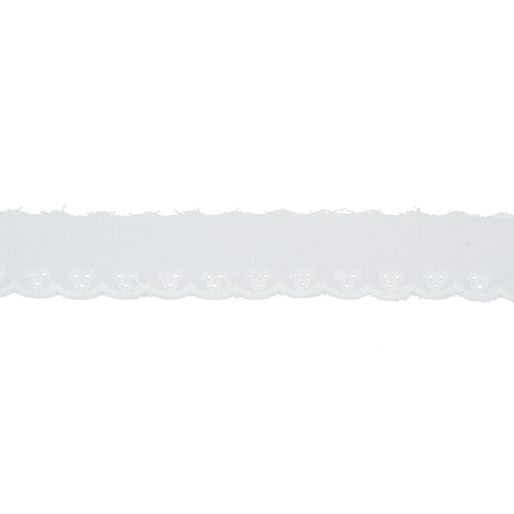 1&#x22; Red Eyelet Embroidered Lace Trim by Celebrate It&#xAE;