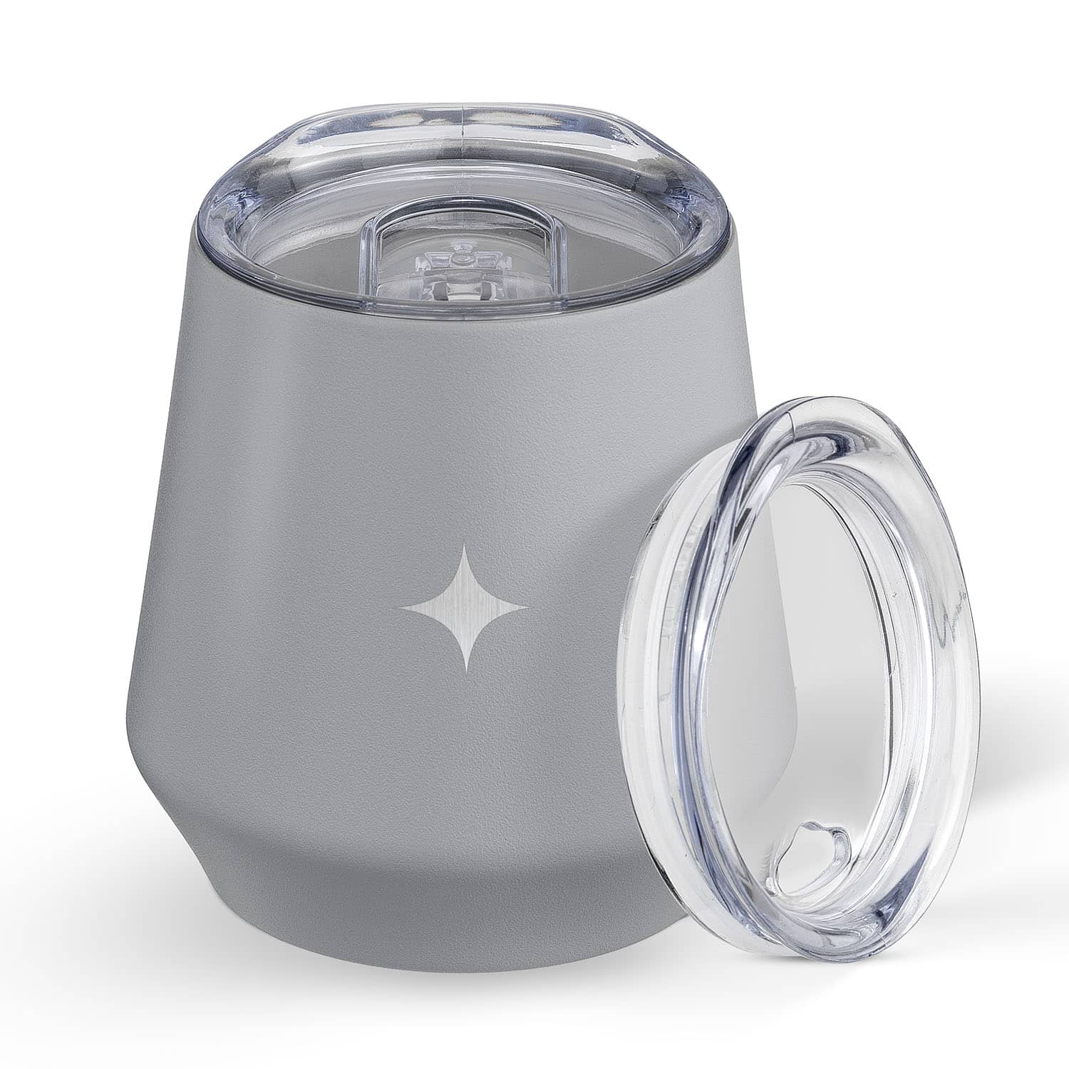 JoyJolt® 12oz. Vacuum Insulated Stemless Wine Tumbler with Lid