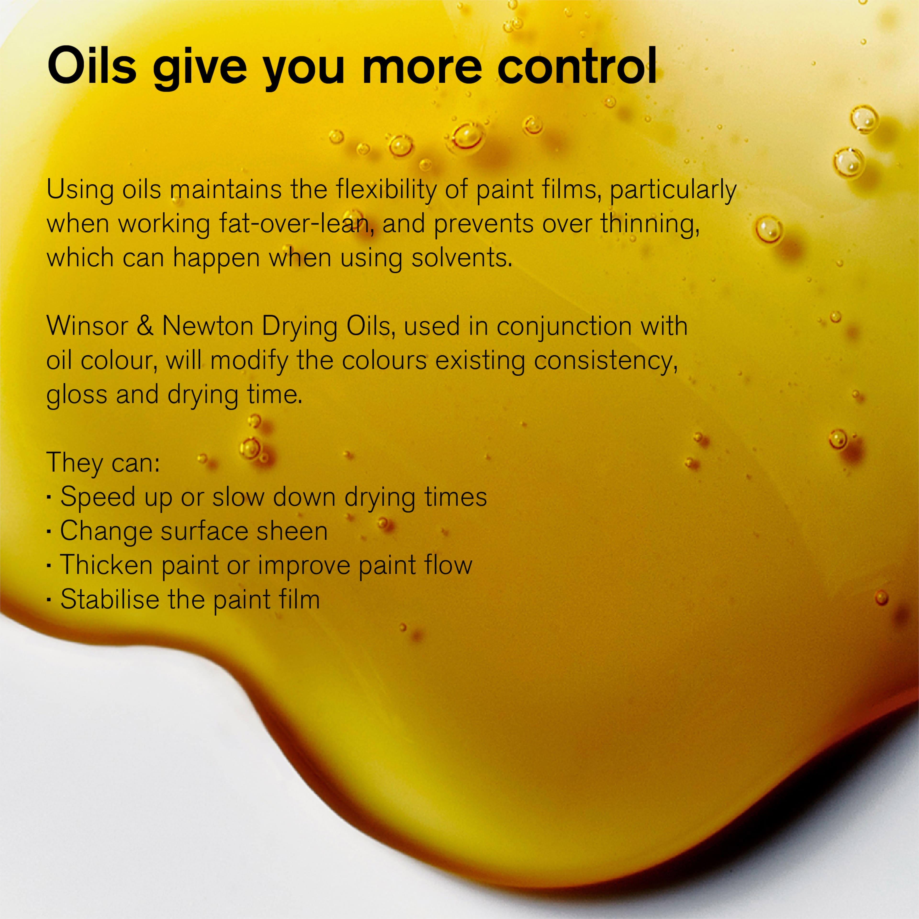 Winsor & Newton™ Refined Linseed Oil