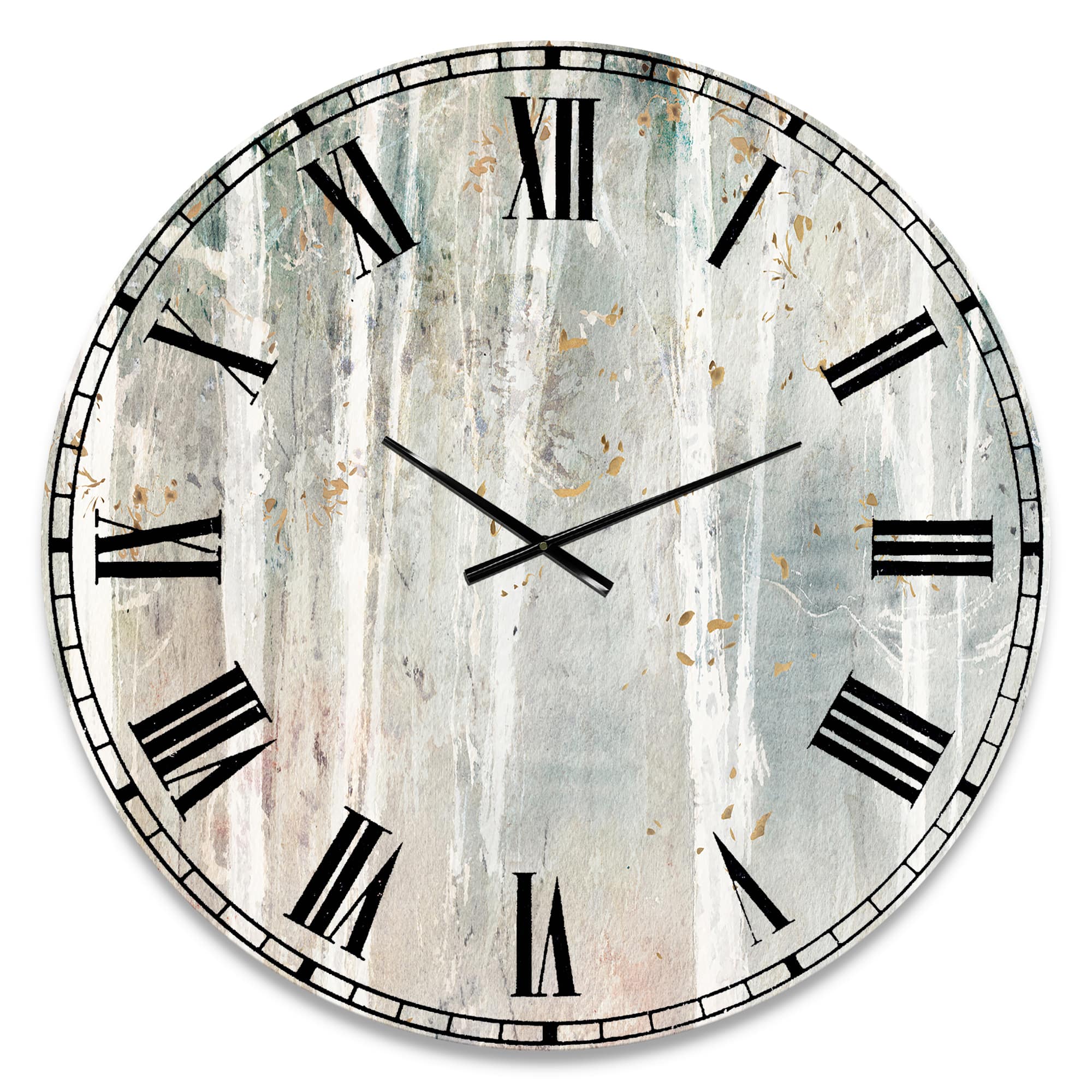 Designart A Woodland Walk Into The Forest VII Traditional Wall Clock