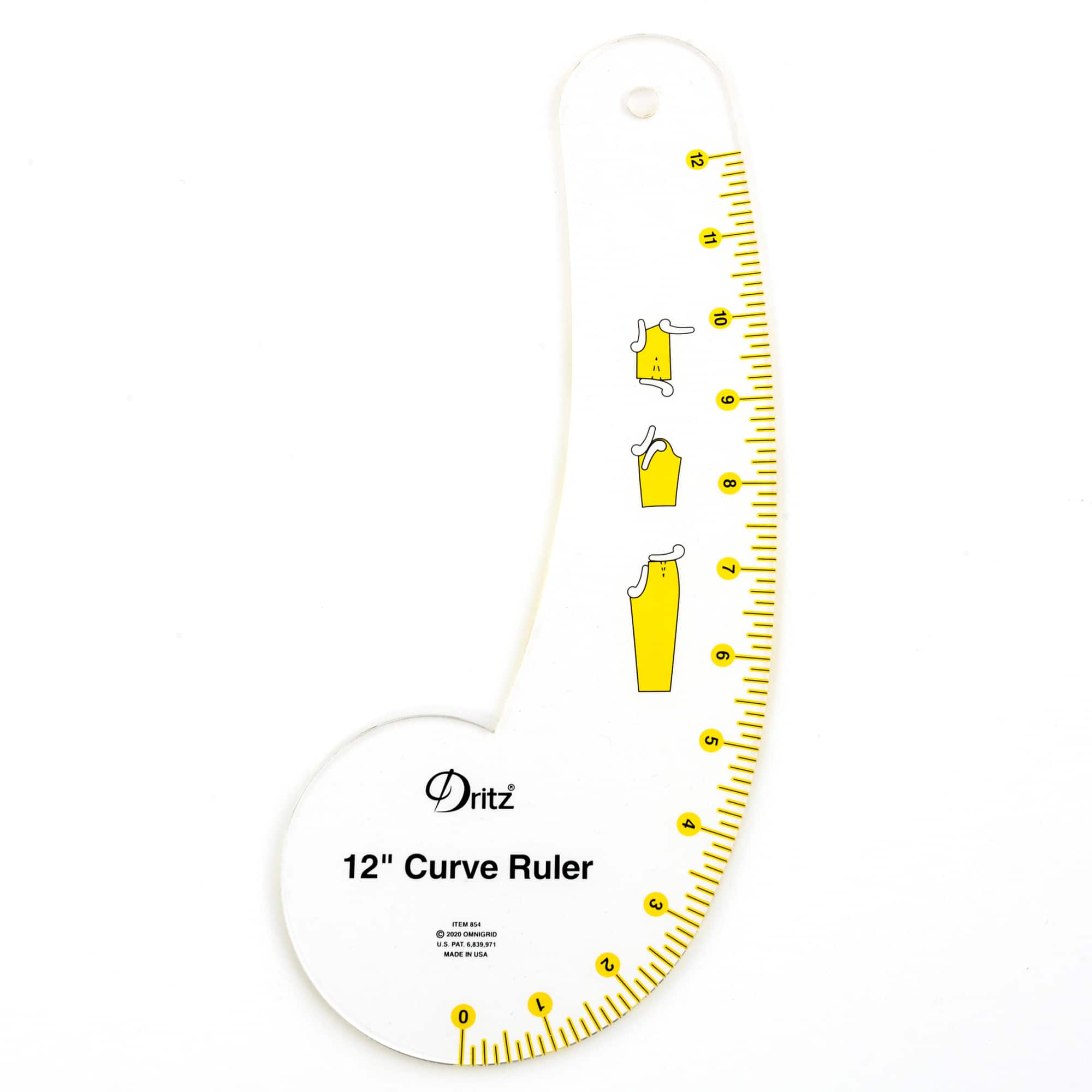 Dritz&#xAE; 12&#x22; Styling Design Curve Ruler