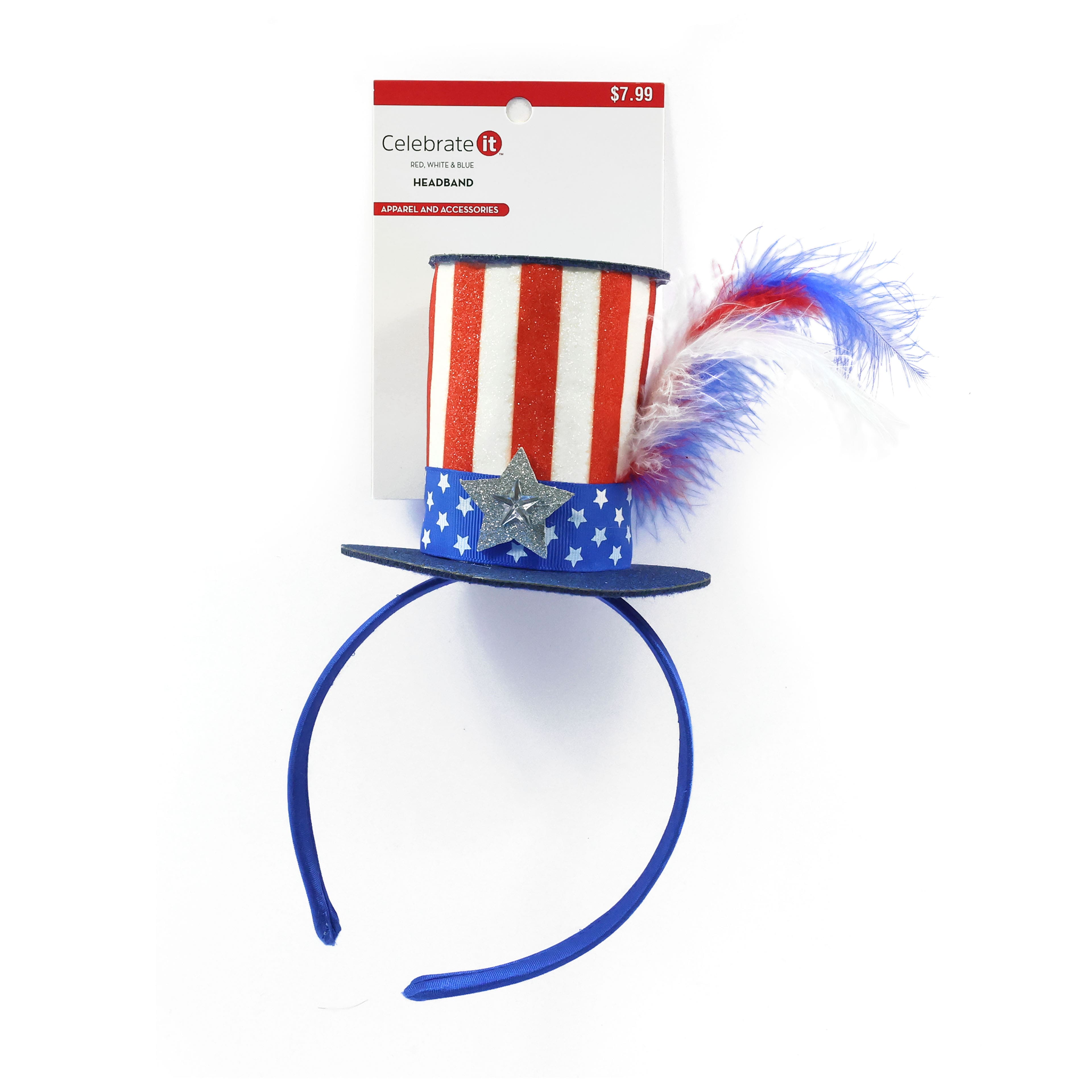Adult Top Hat Headband by Celebrate It&#x2122;