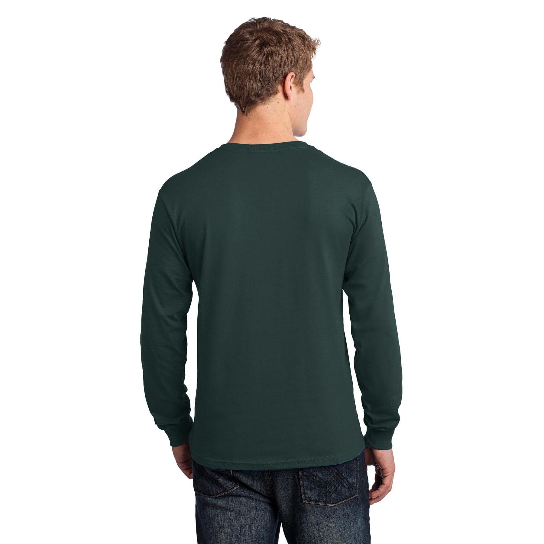 Port & Company® Long Sleeve Adult Core Cotton T-Shirt