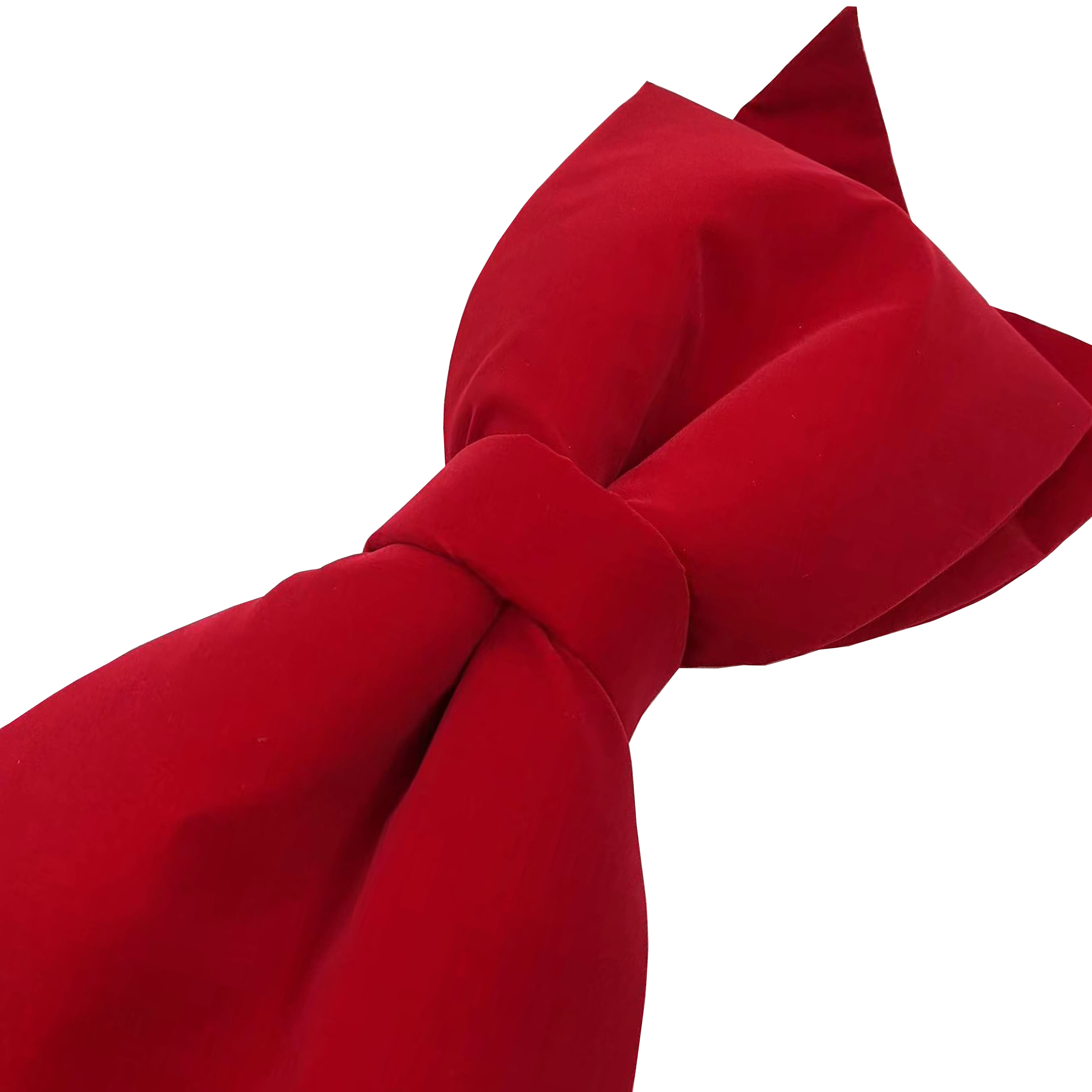 24&#x22; Red Puffy Christmas Bow Tie by Celebrate It&#x2122;